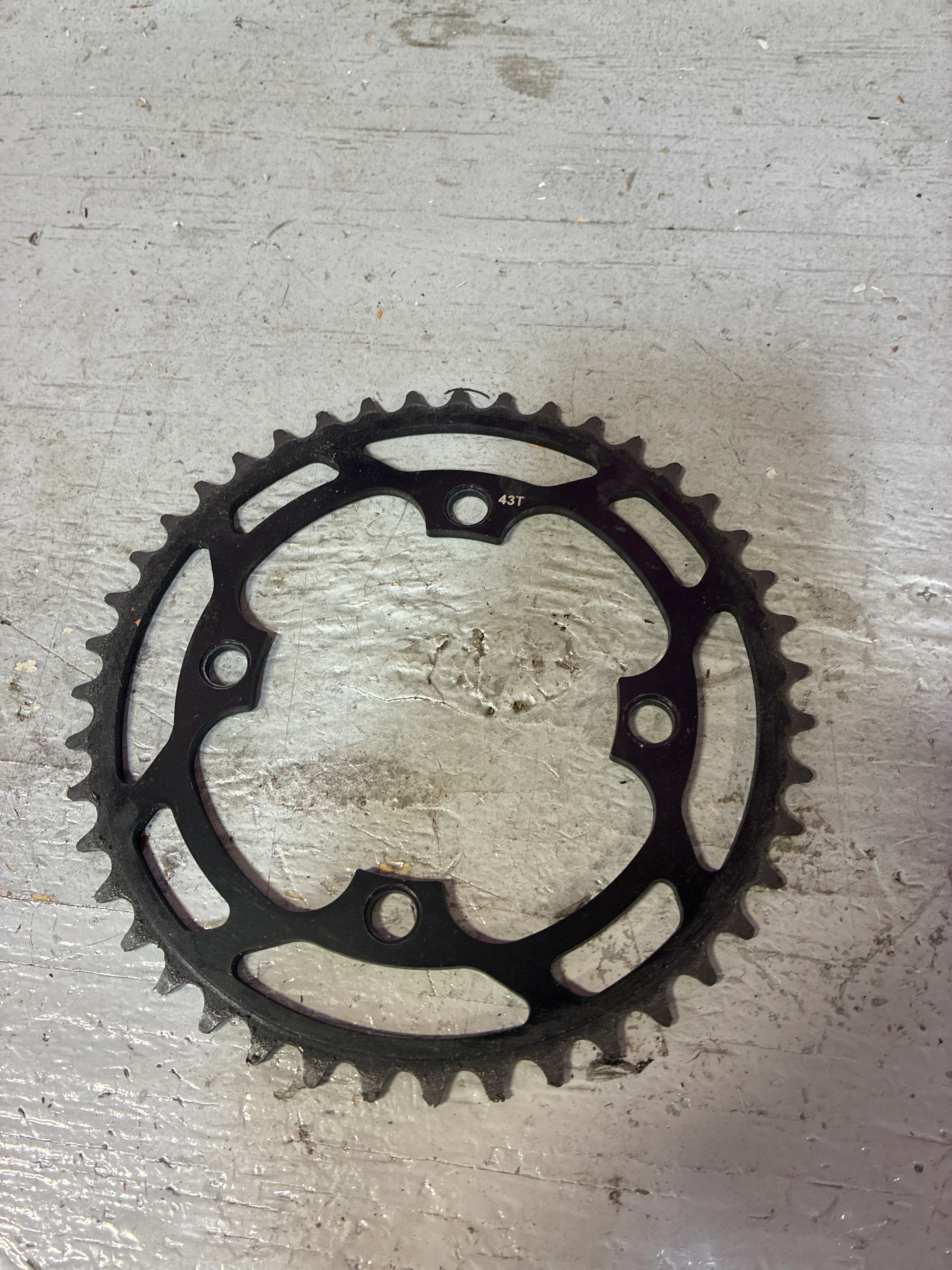 Oem 43t 4 bolt chainring
