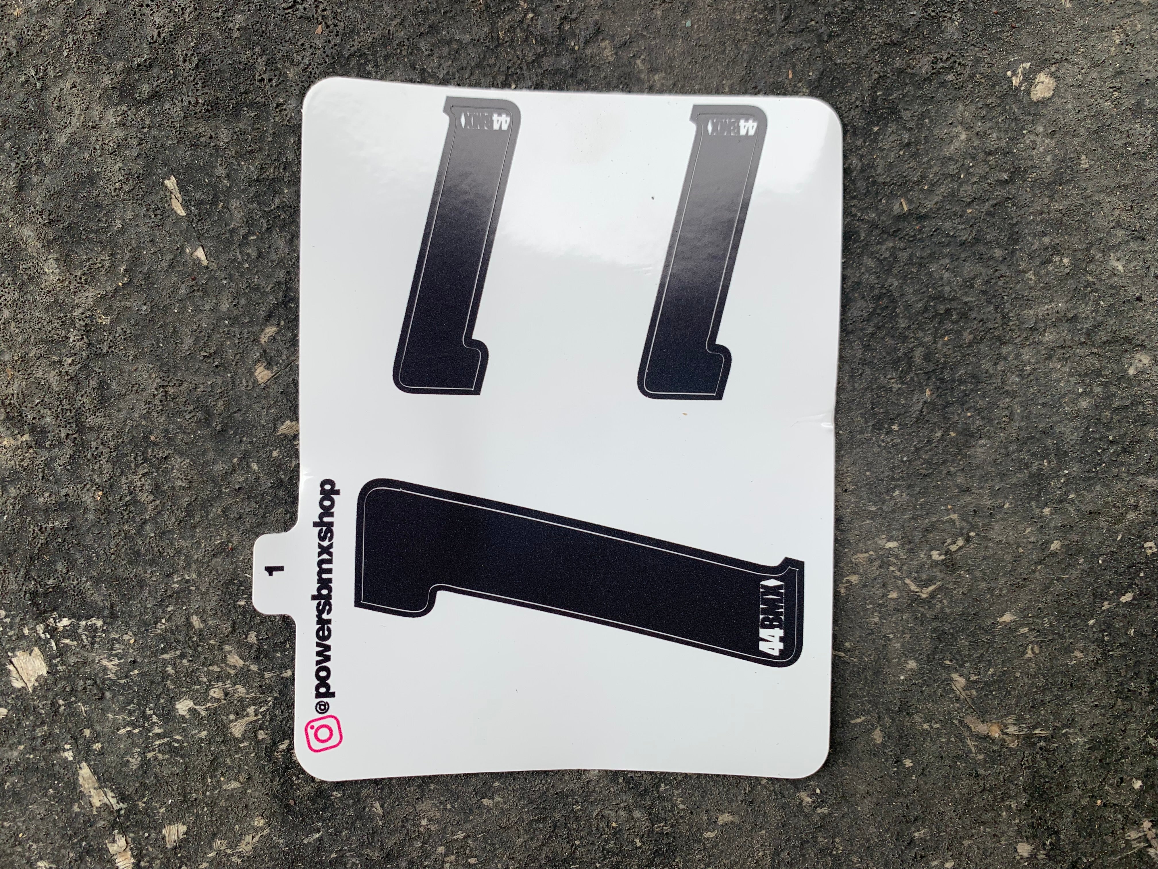 44 BMX NUMBER KIT - Image 4
