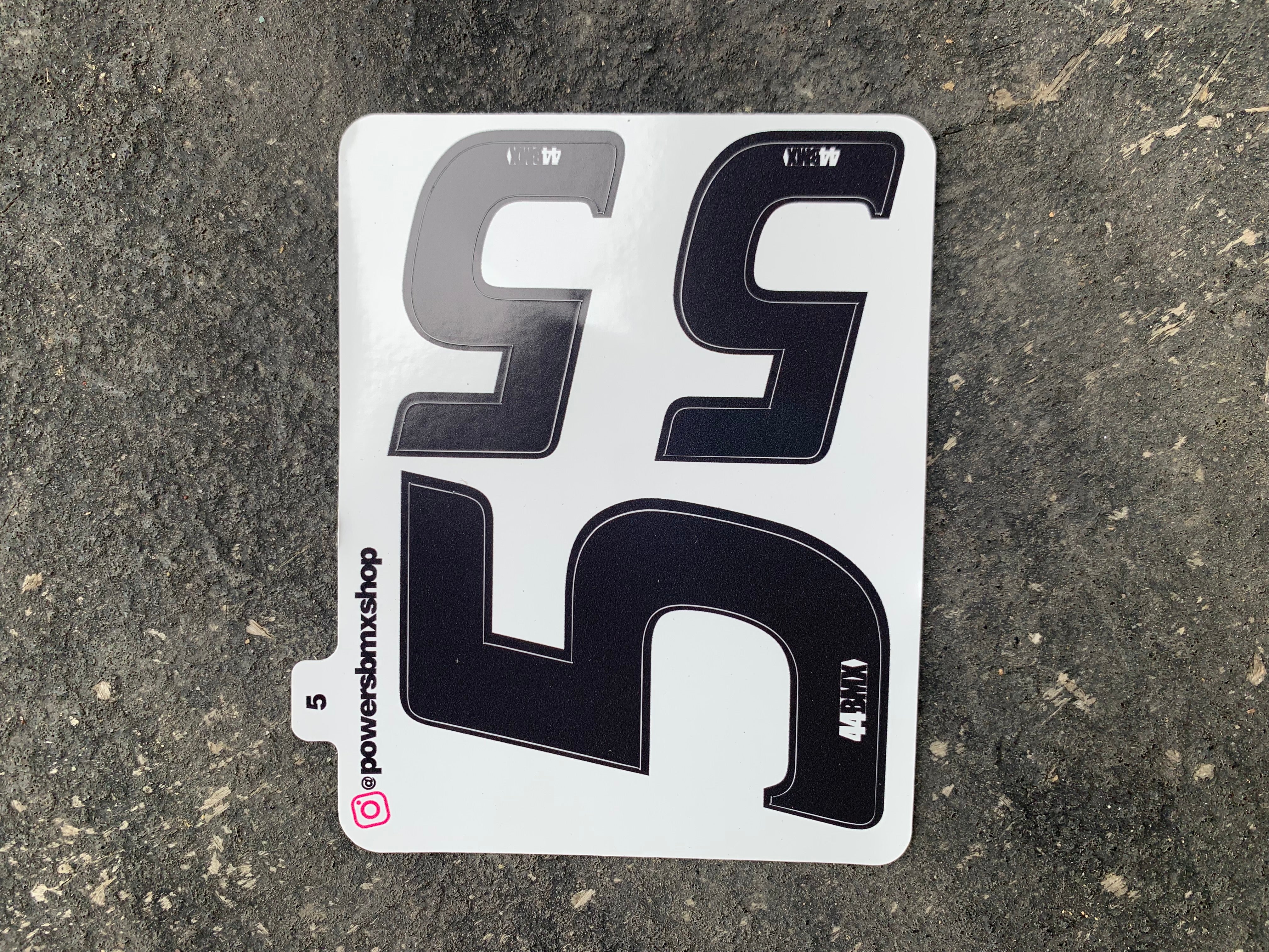 44 BMX NUMBER KIT - Image 6