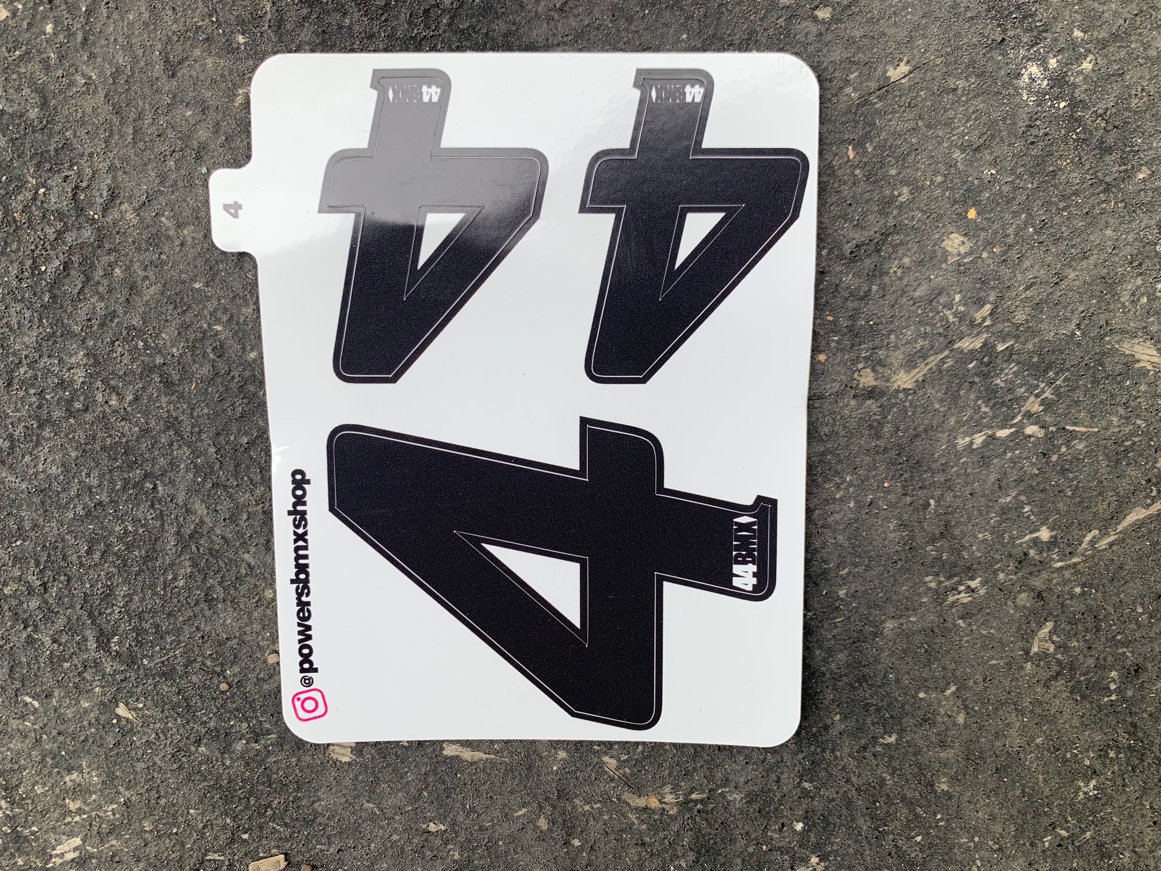 44 BMX NUMBER KIT - Image 7
