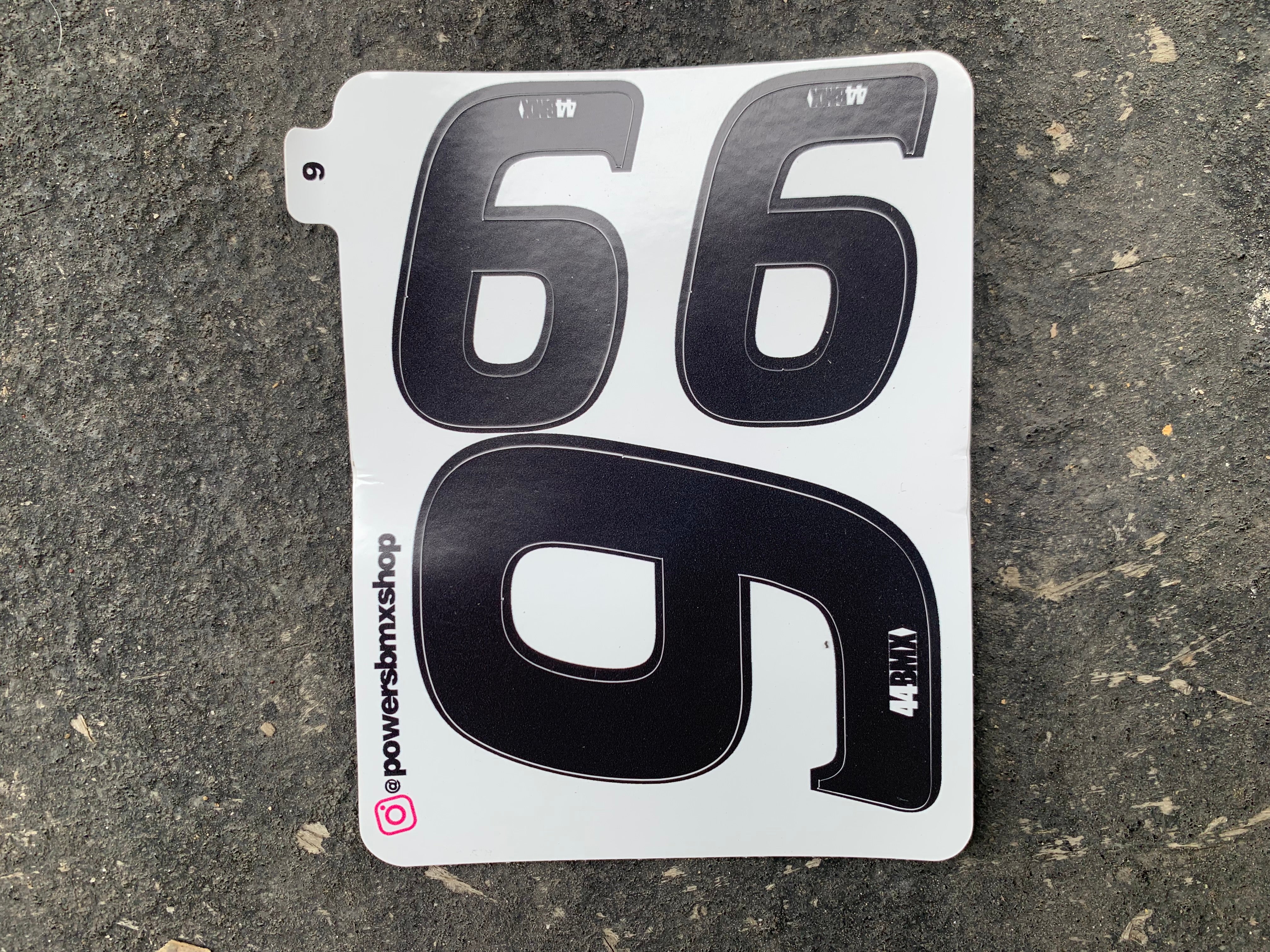 44 BMX NUMBER KIT - Image 8