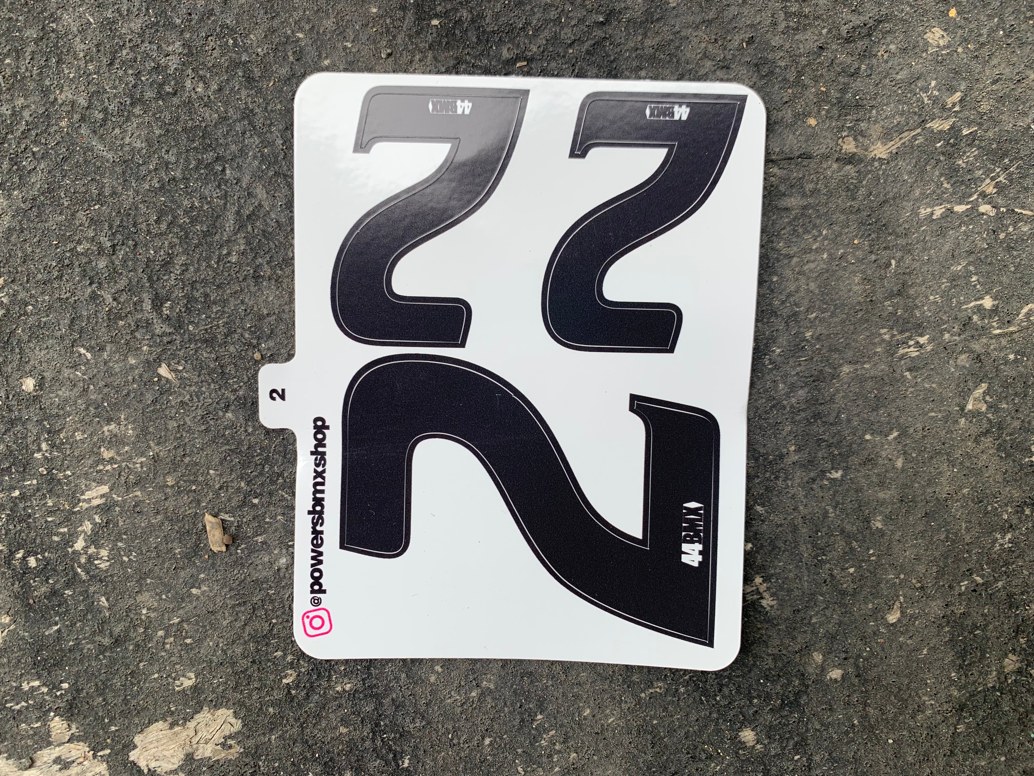 44 BMX NUMBER KIT - Image 9