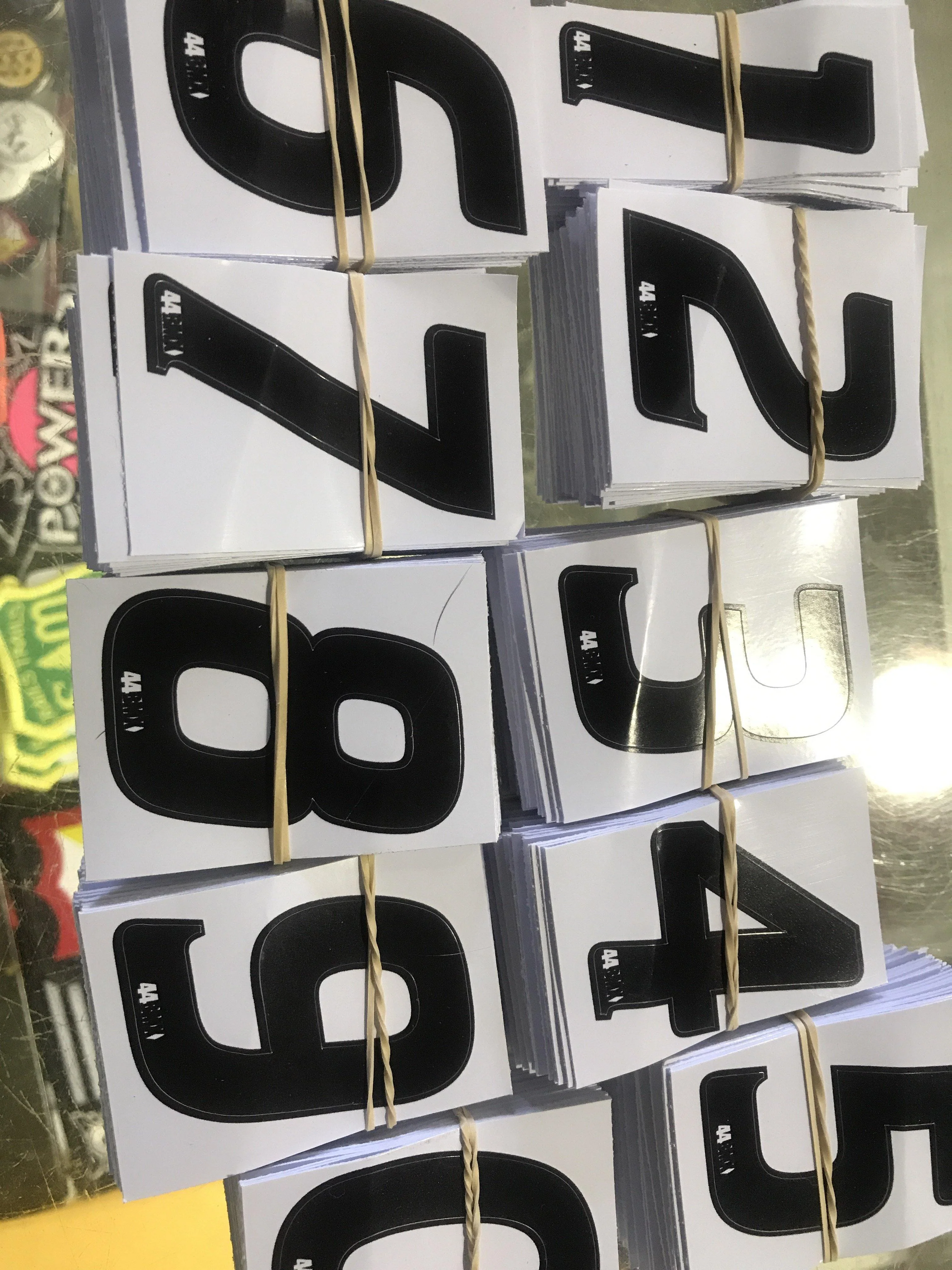 44BMX Side Plate Numbers - Image 3