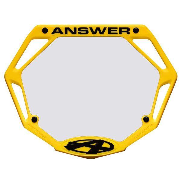 Answer 3D mini number plate - Image 3