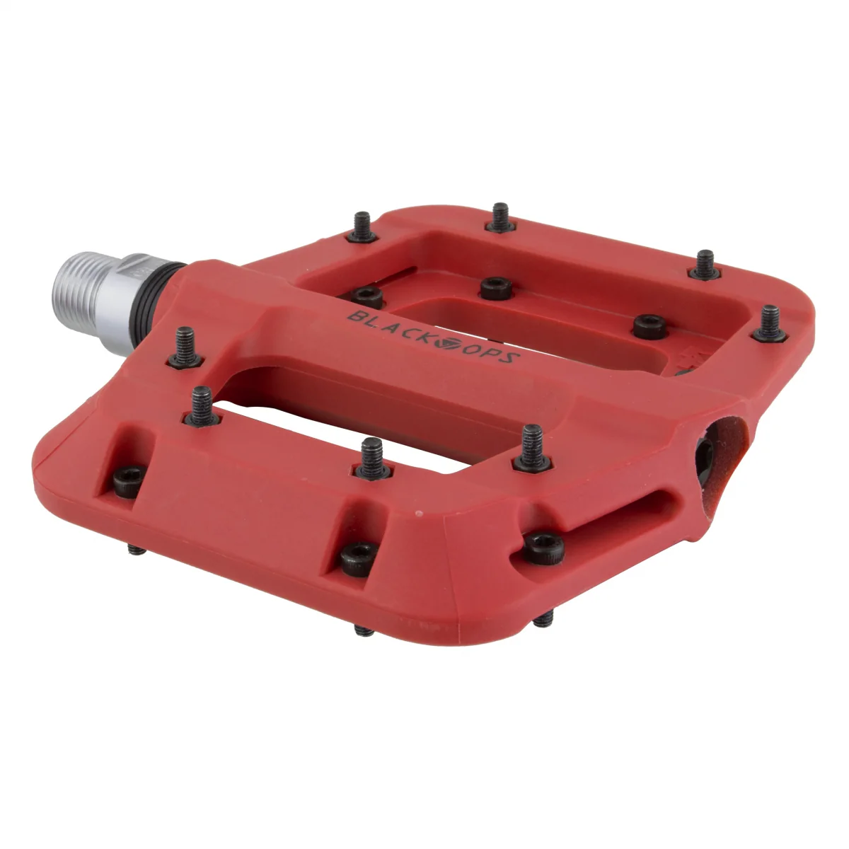 Black Ops Park Rat pedals red