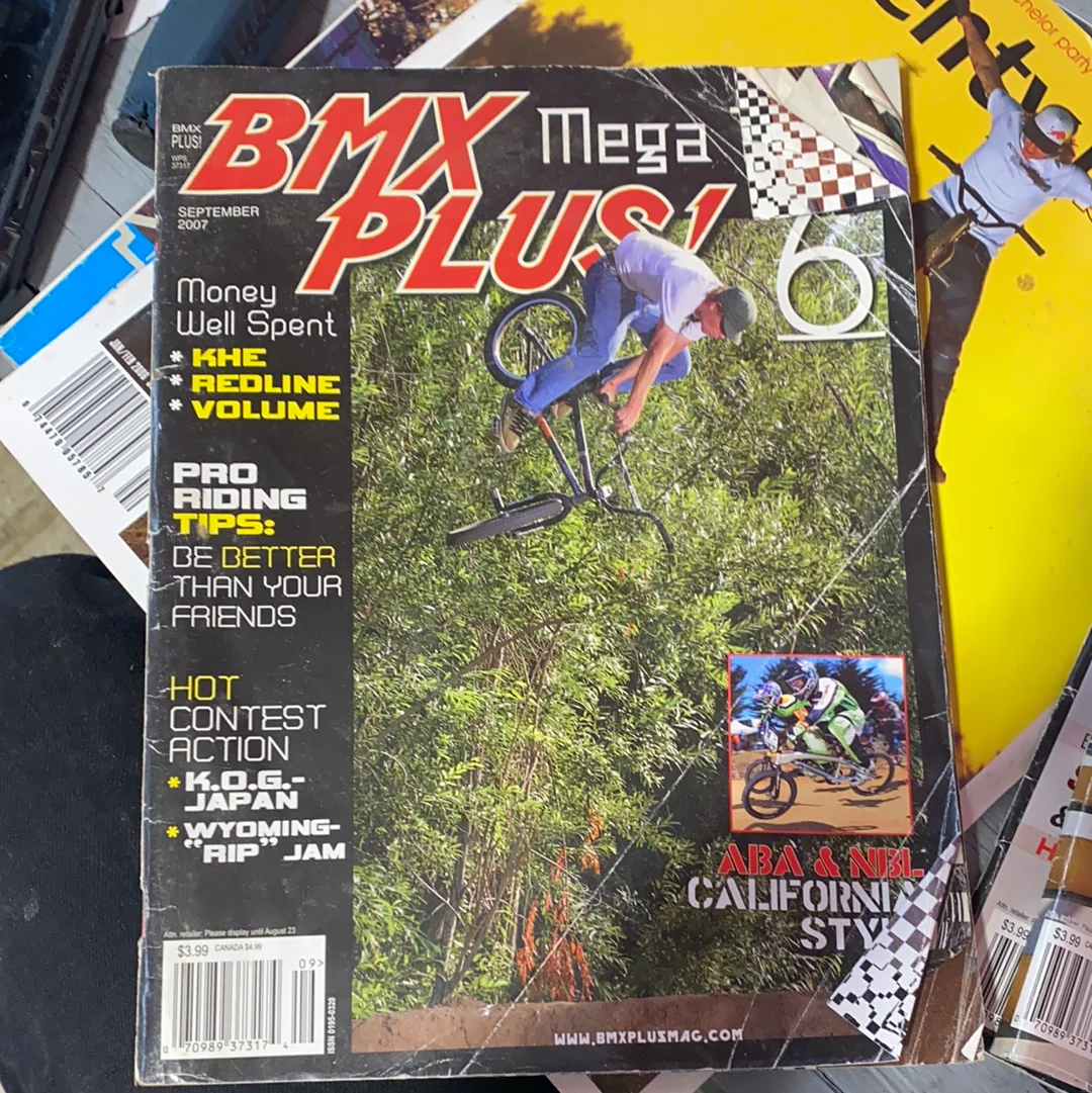 BMX plus 2007 back issue - Image 2