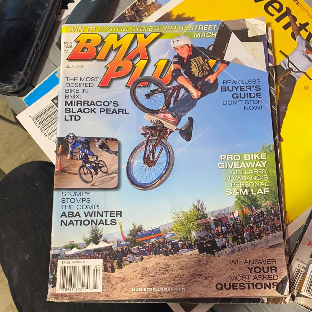 BMX plus 2007 back issue - Image 3