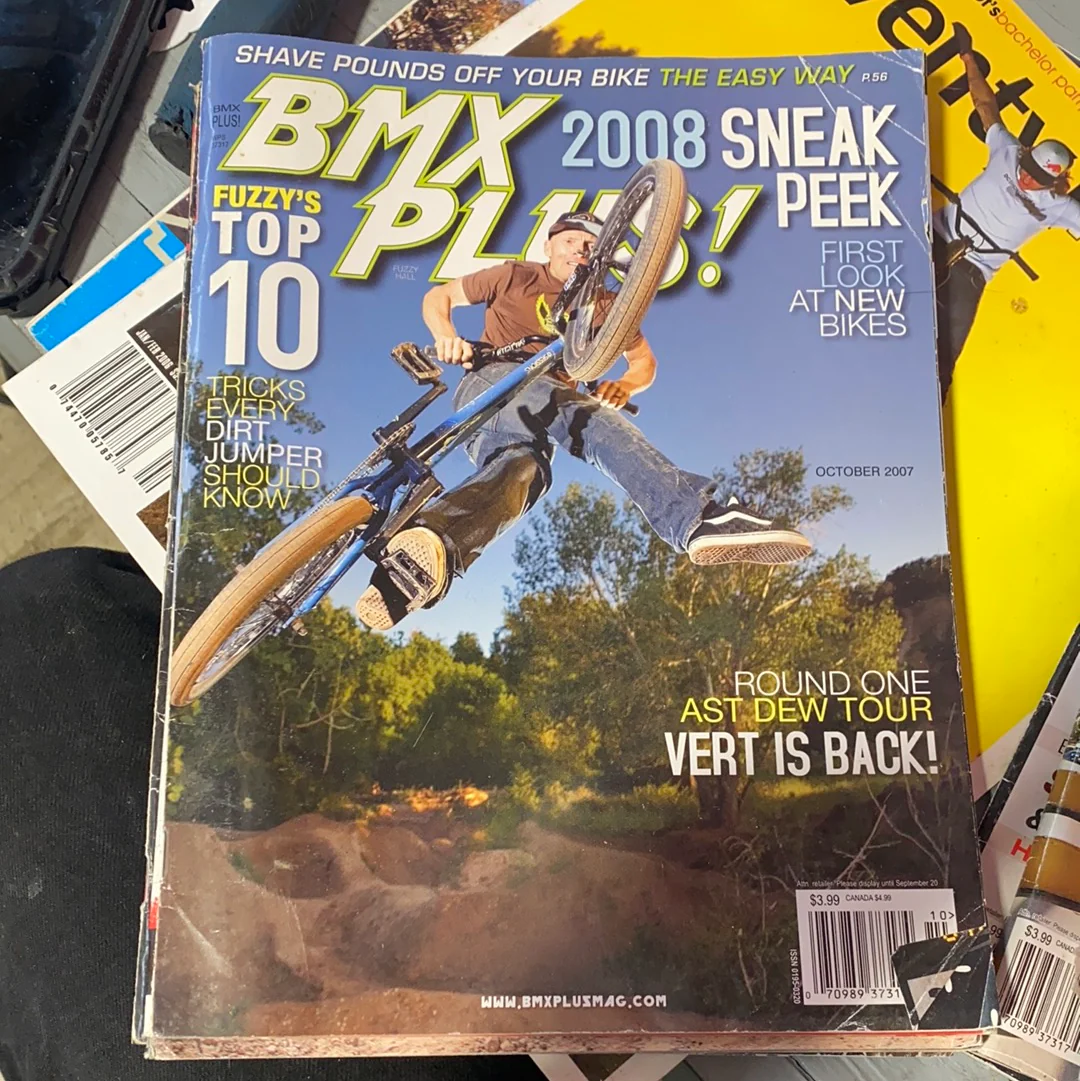 BMX plus 2007 back issue - Image 4