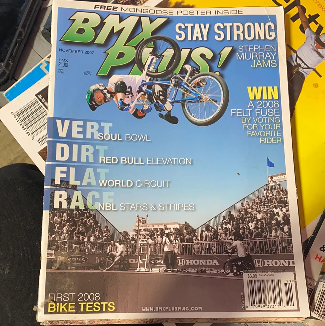 BMX plus 2007 back issue - Image 5