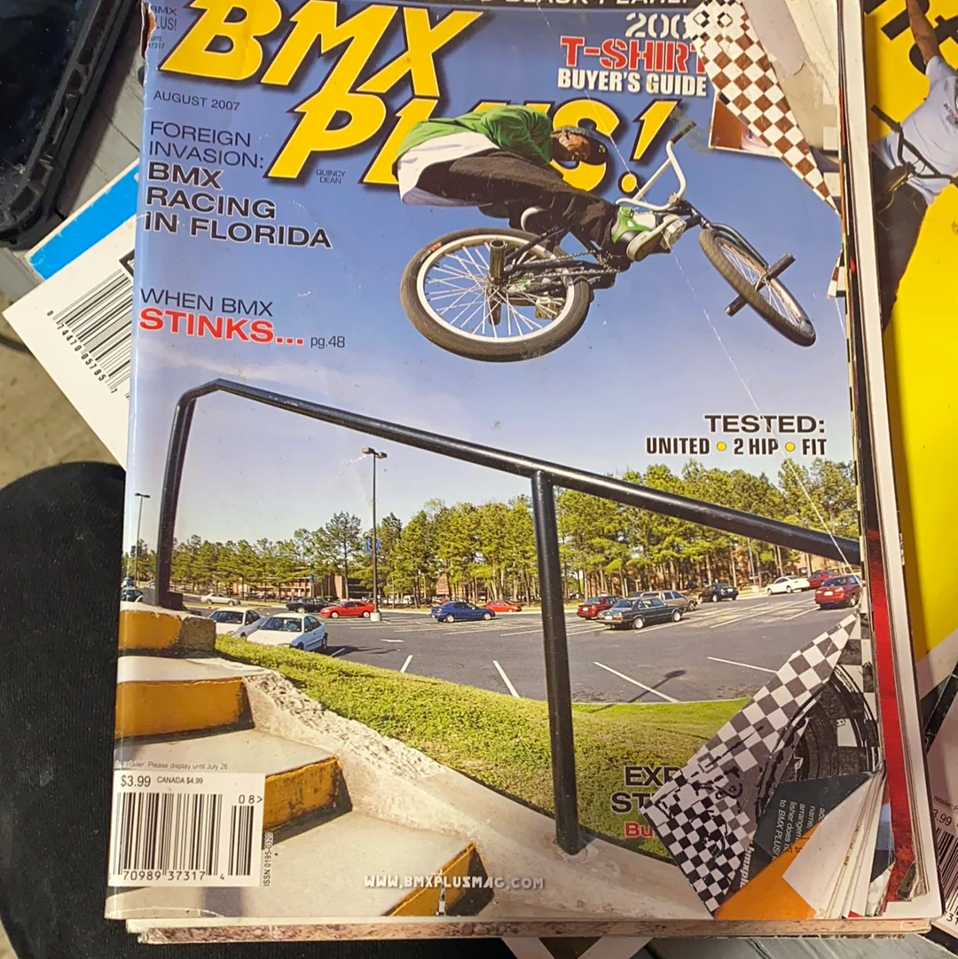 BMX plus 2007 back issue - Image 6