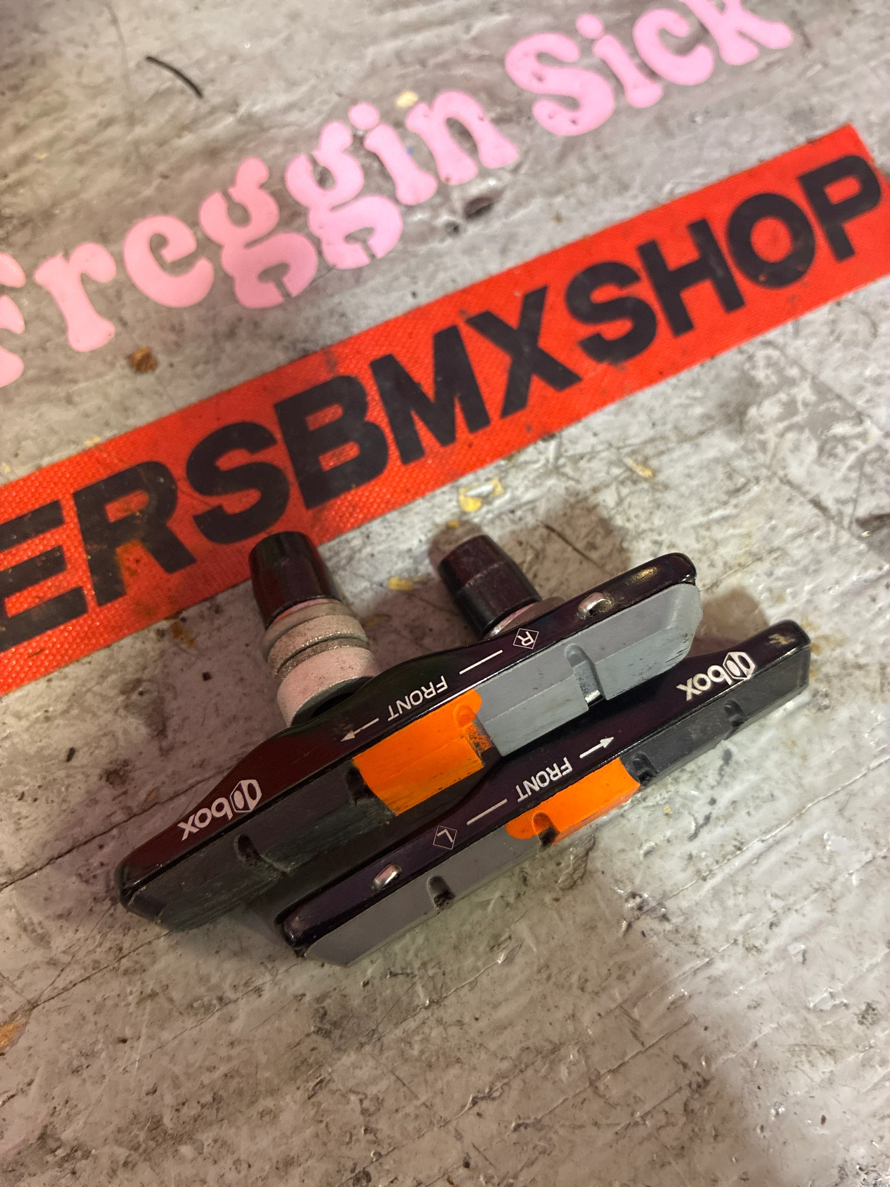box one brake pads