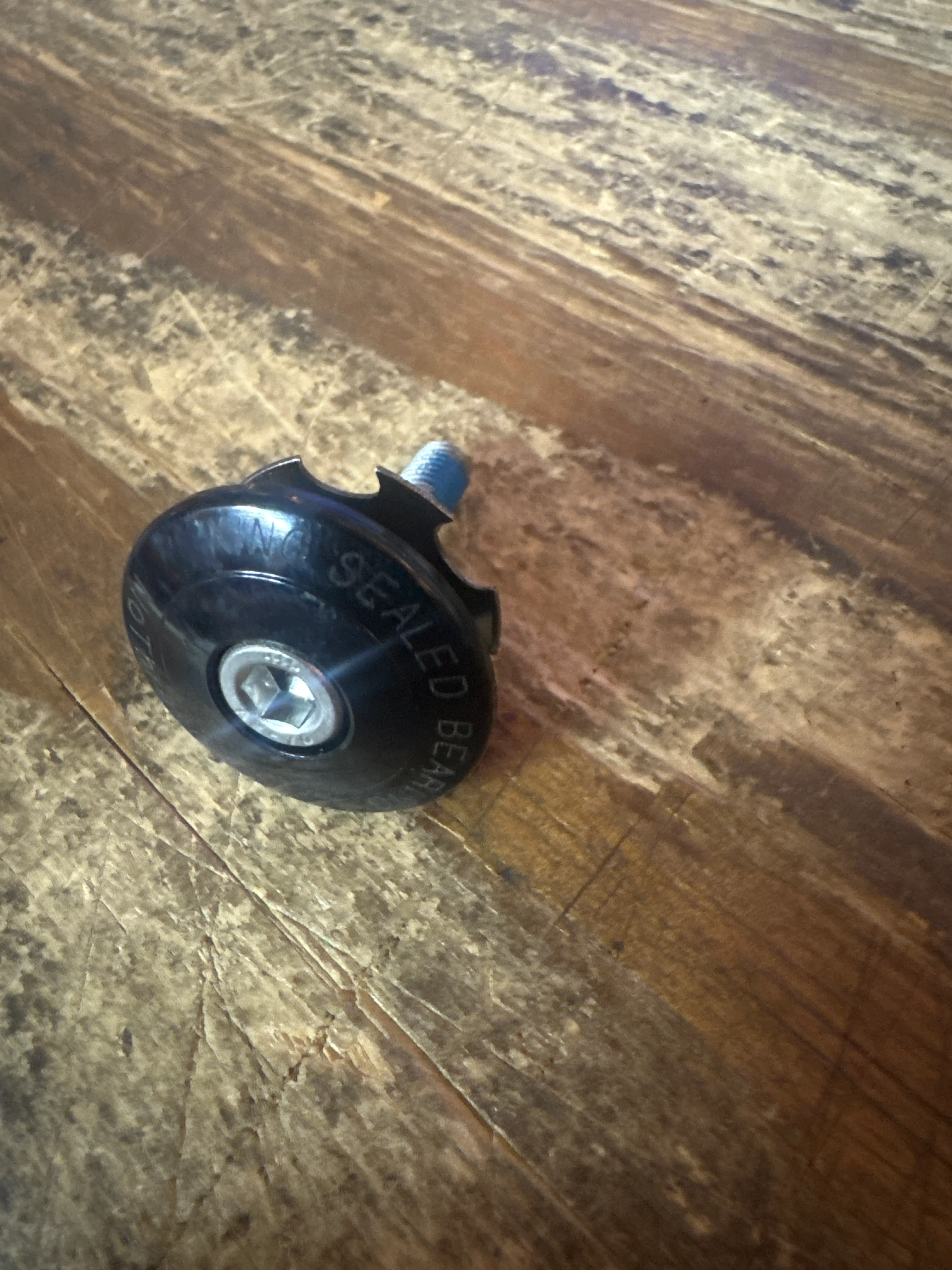 chris king top cap/star nut 1” - Image 2