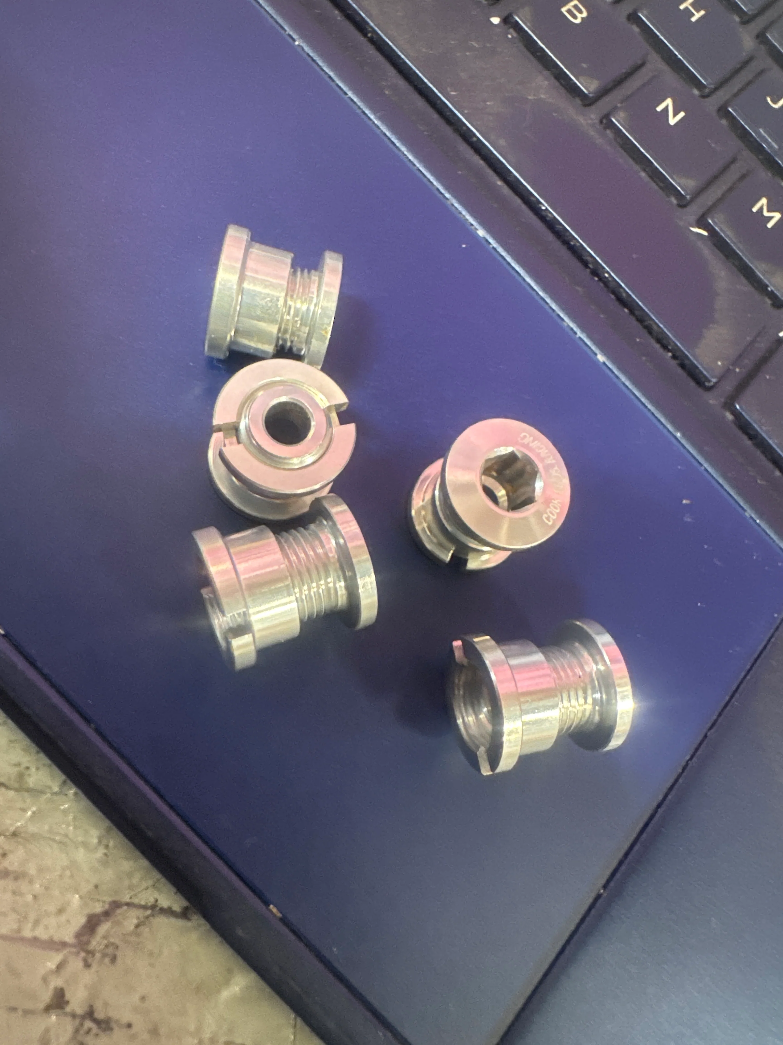 Cook Brother Alloy chainring bolts 10pc