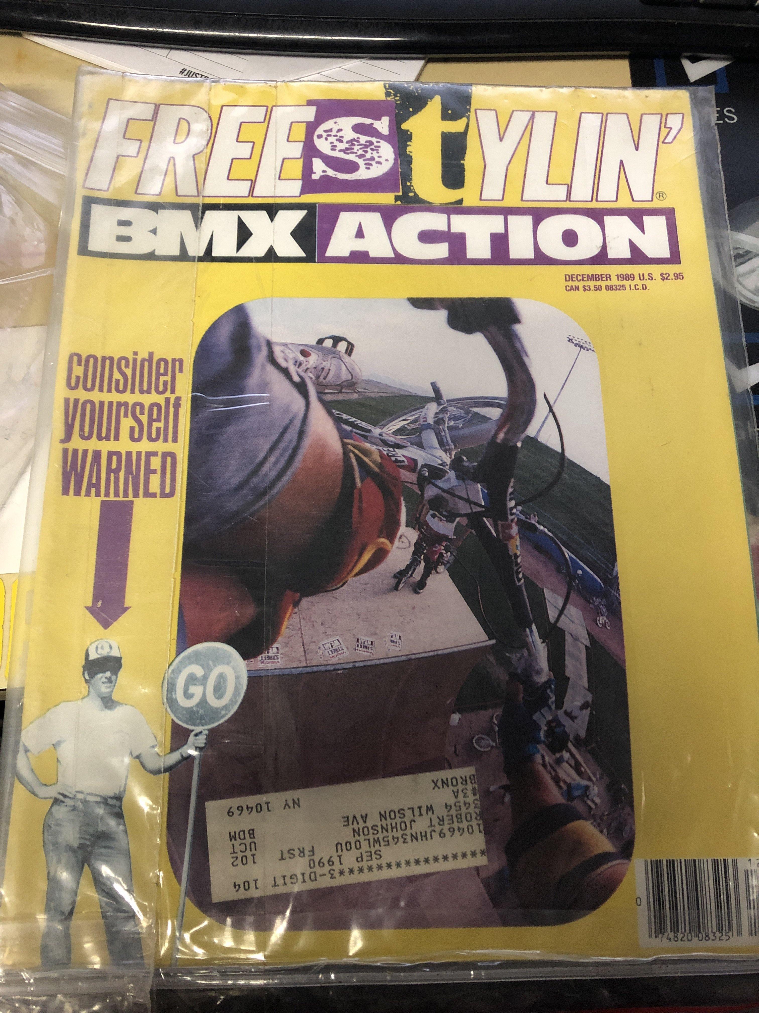 BMX Action magazine back issues 1989 - Image 10