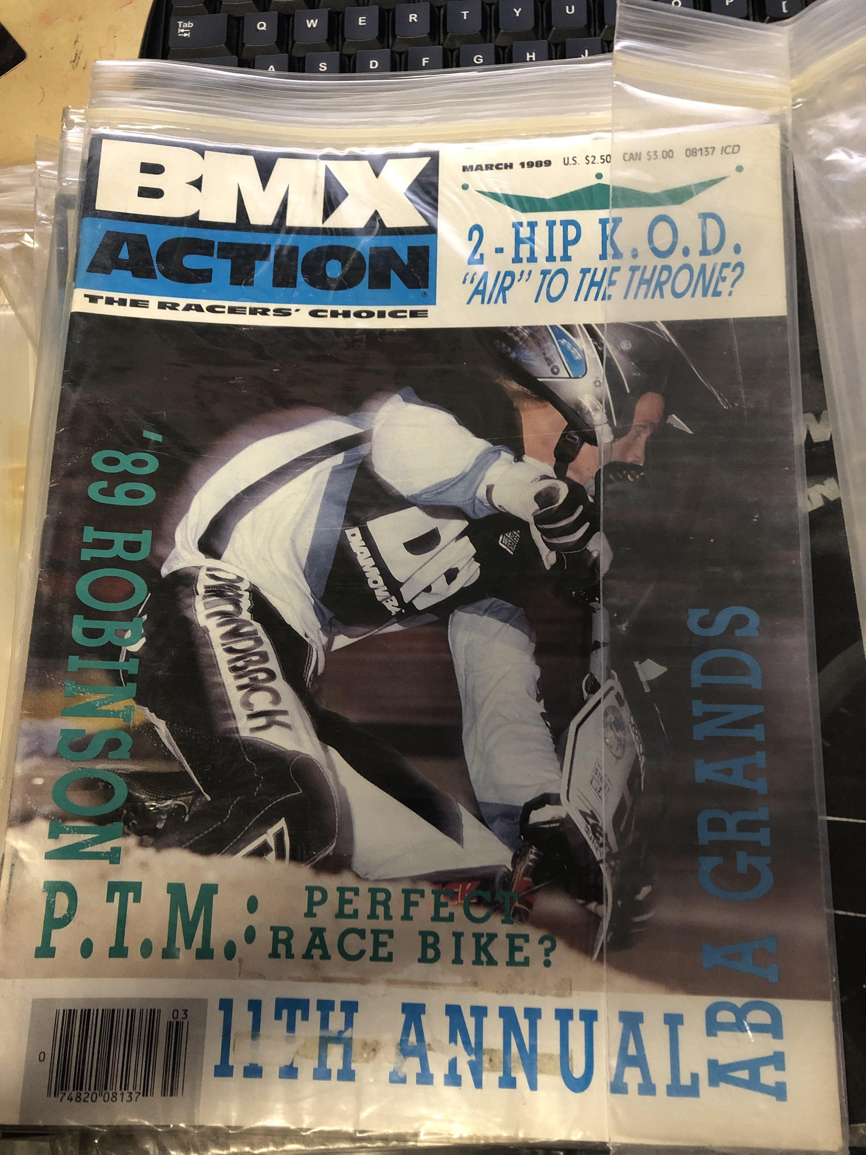BMX Action magazine back issues 1989 - Image 3