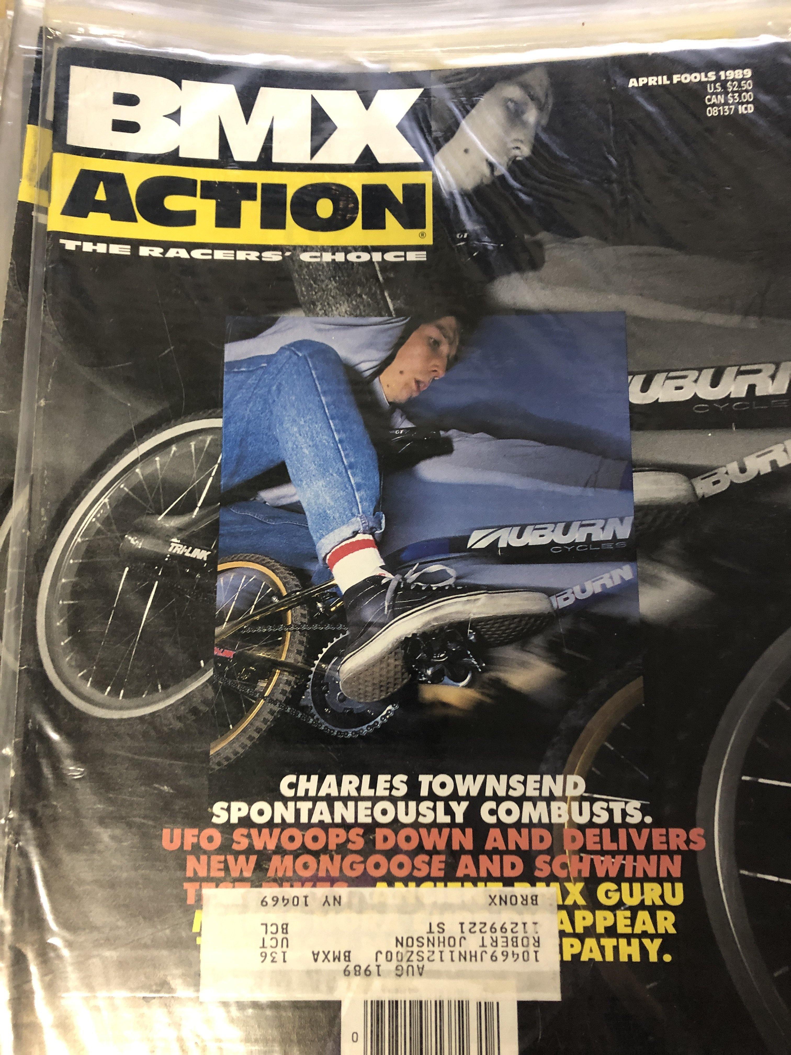 BMX Action magazine back issues 1989 - Image 4