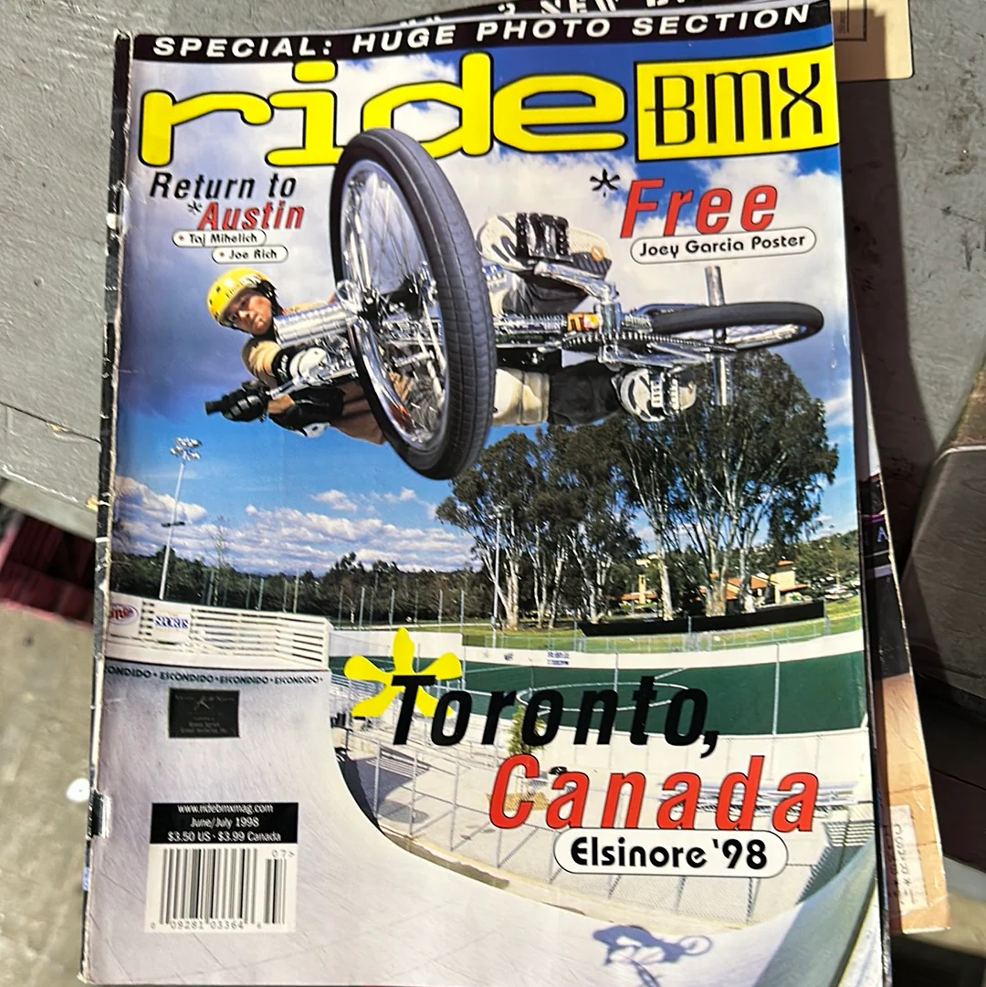 Ride BMX Magazine back issue 1998 - Image 4