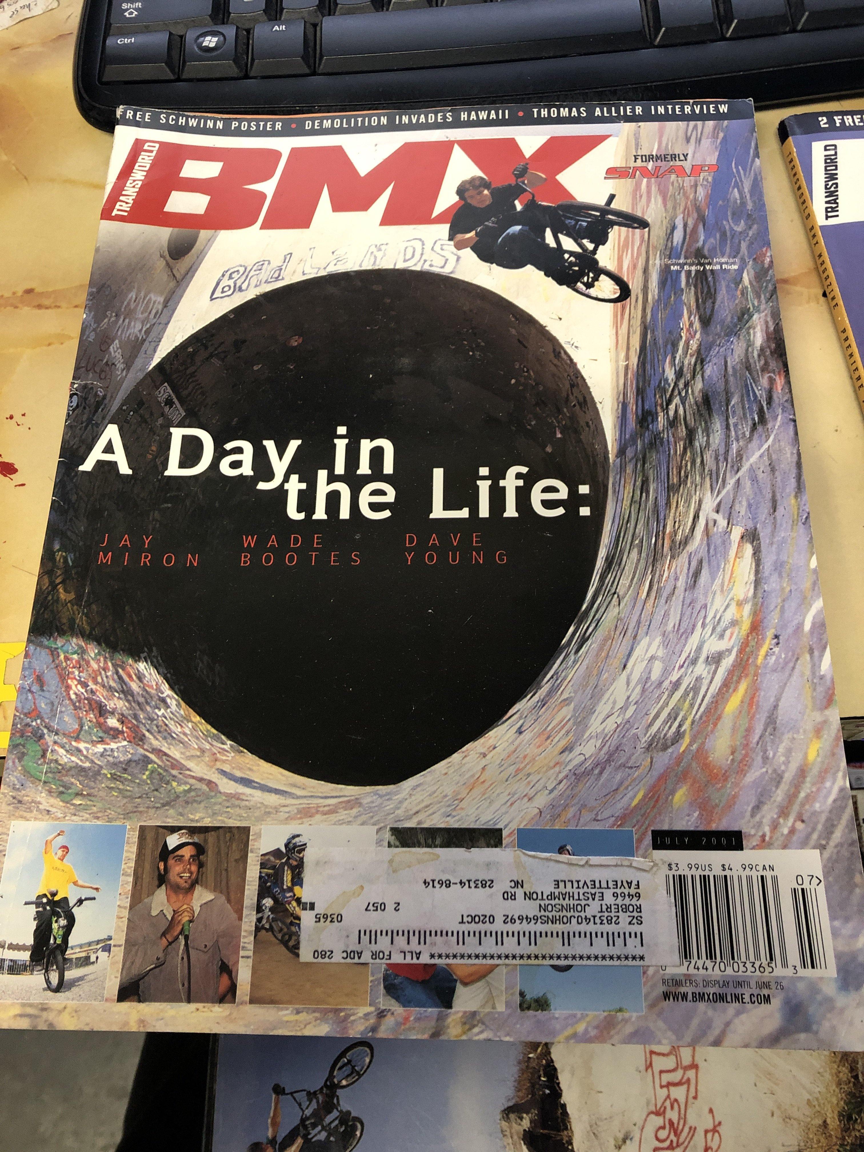 Transworld bmx magazine back issues 2001 - Image 2