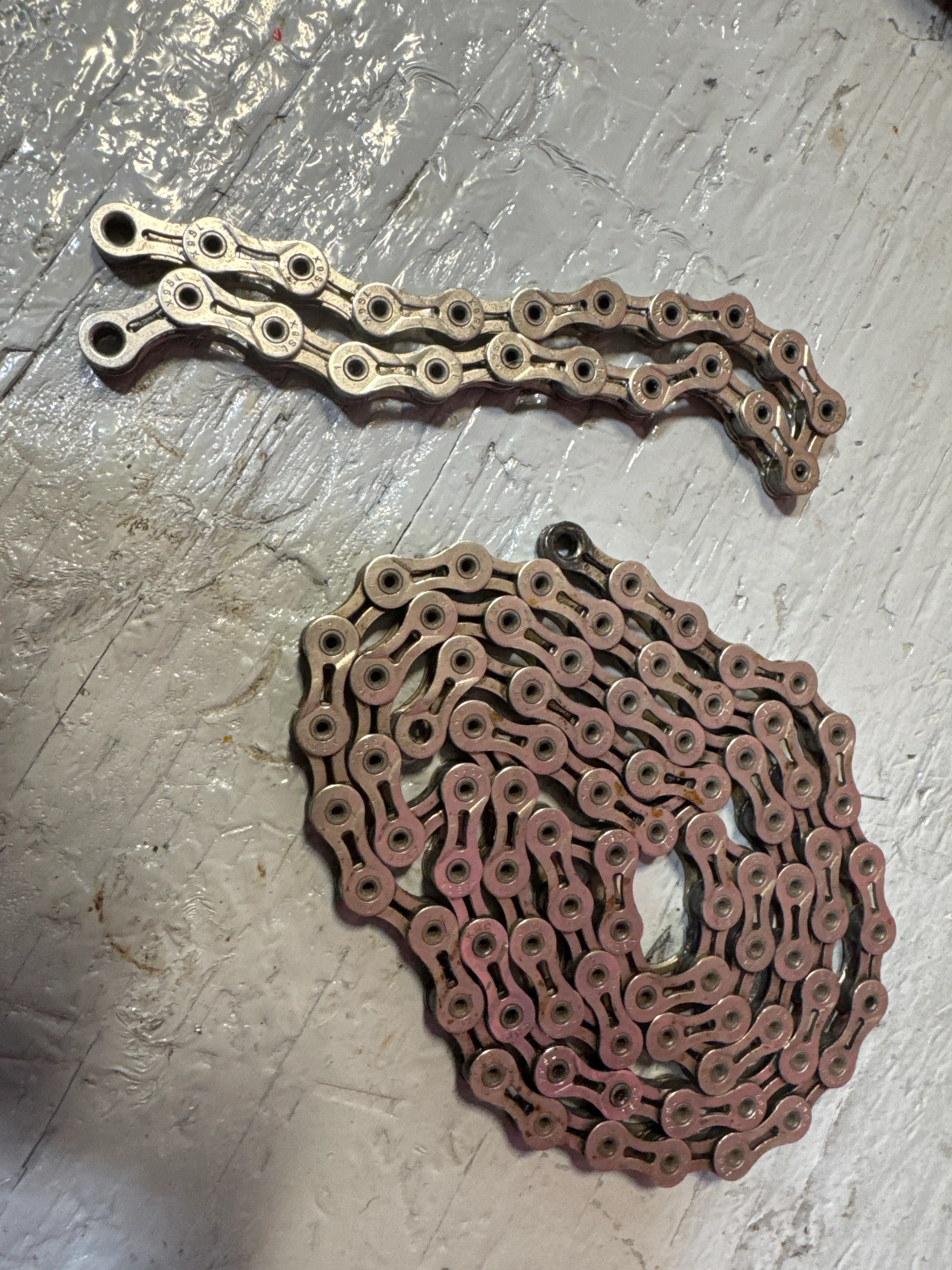 kmc x9sl 3/32 race chain