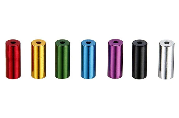 Dia Compe Alloy Brake Cable Ferrule Ends 10pk - Image 2