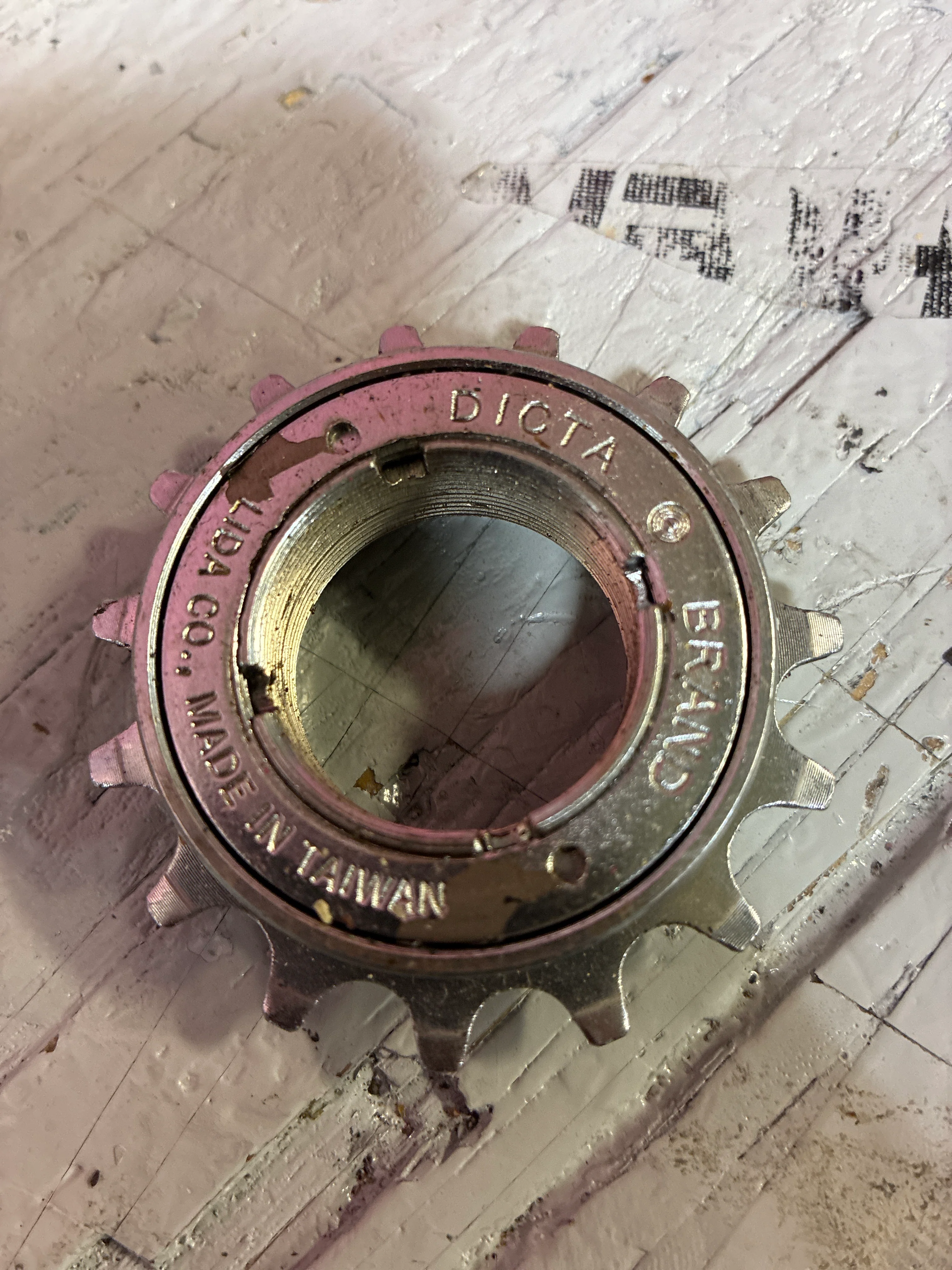 dicta 15t freewheel