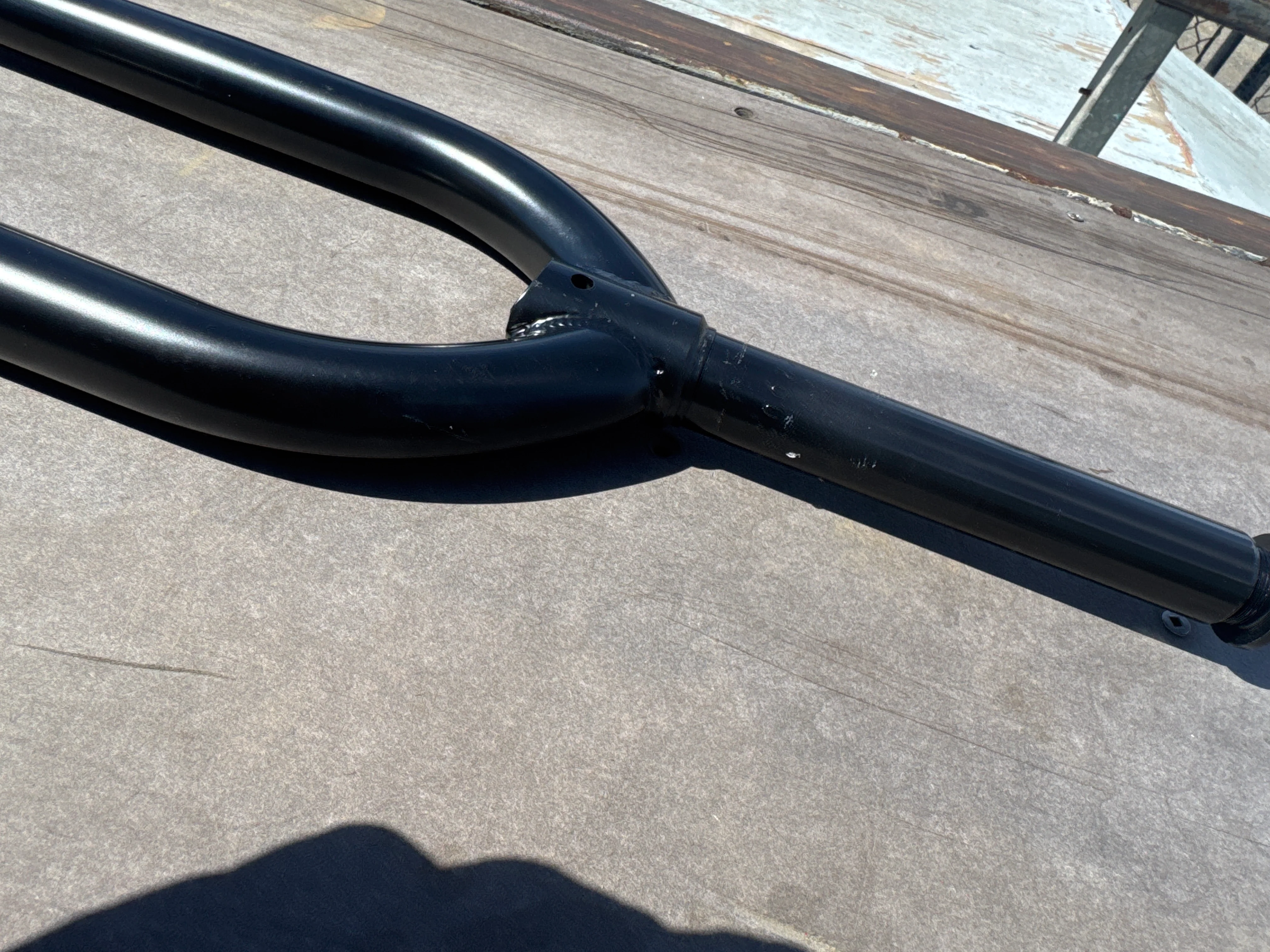 DK Six Pack 22" chromoly fork - Image 3