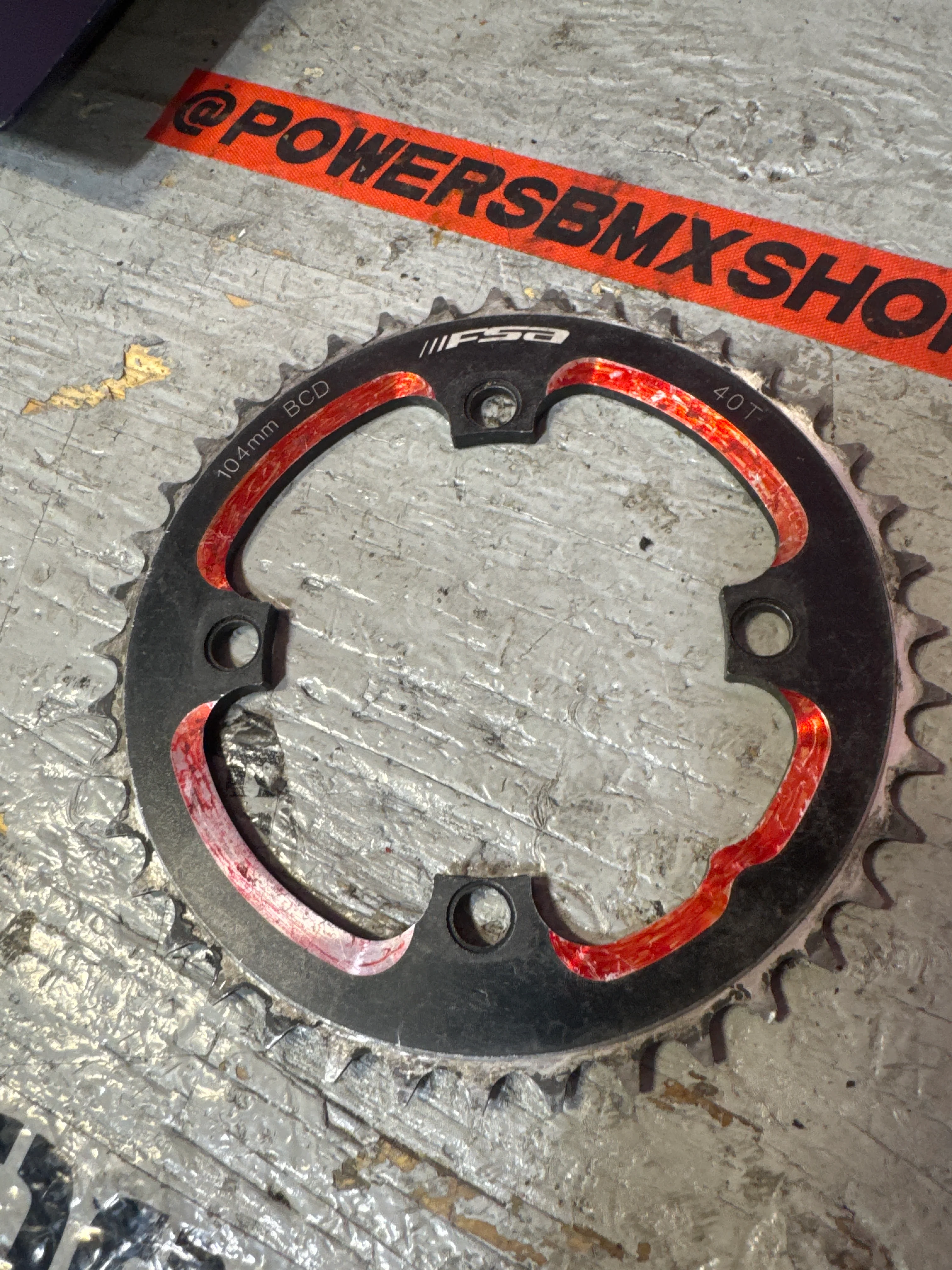 Fsa 4b 40t chain ring