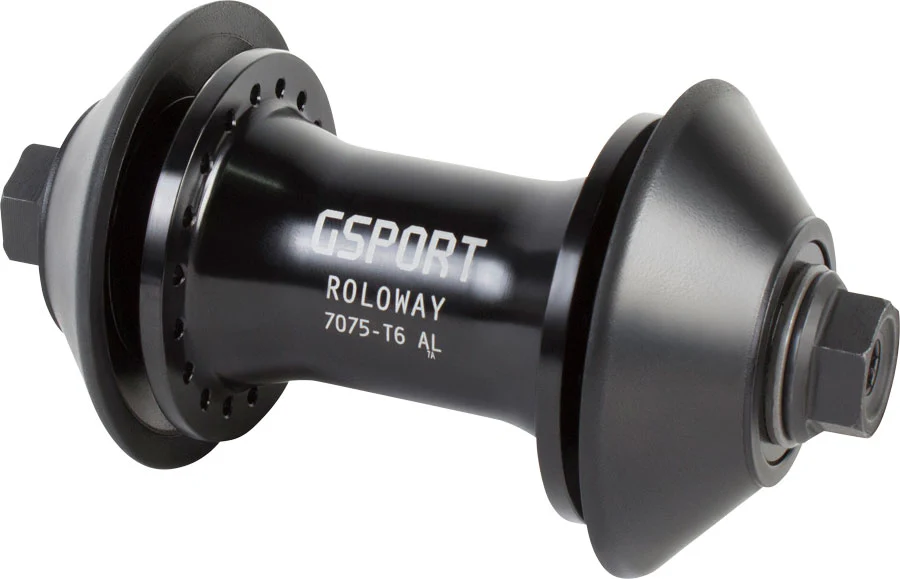 Gsport roloway front hub black