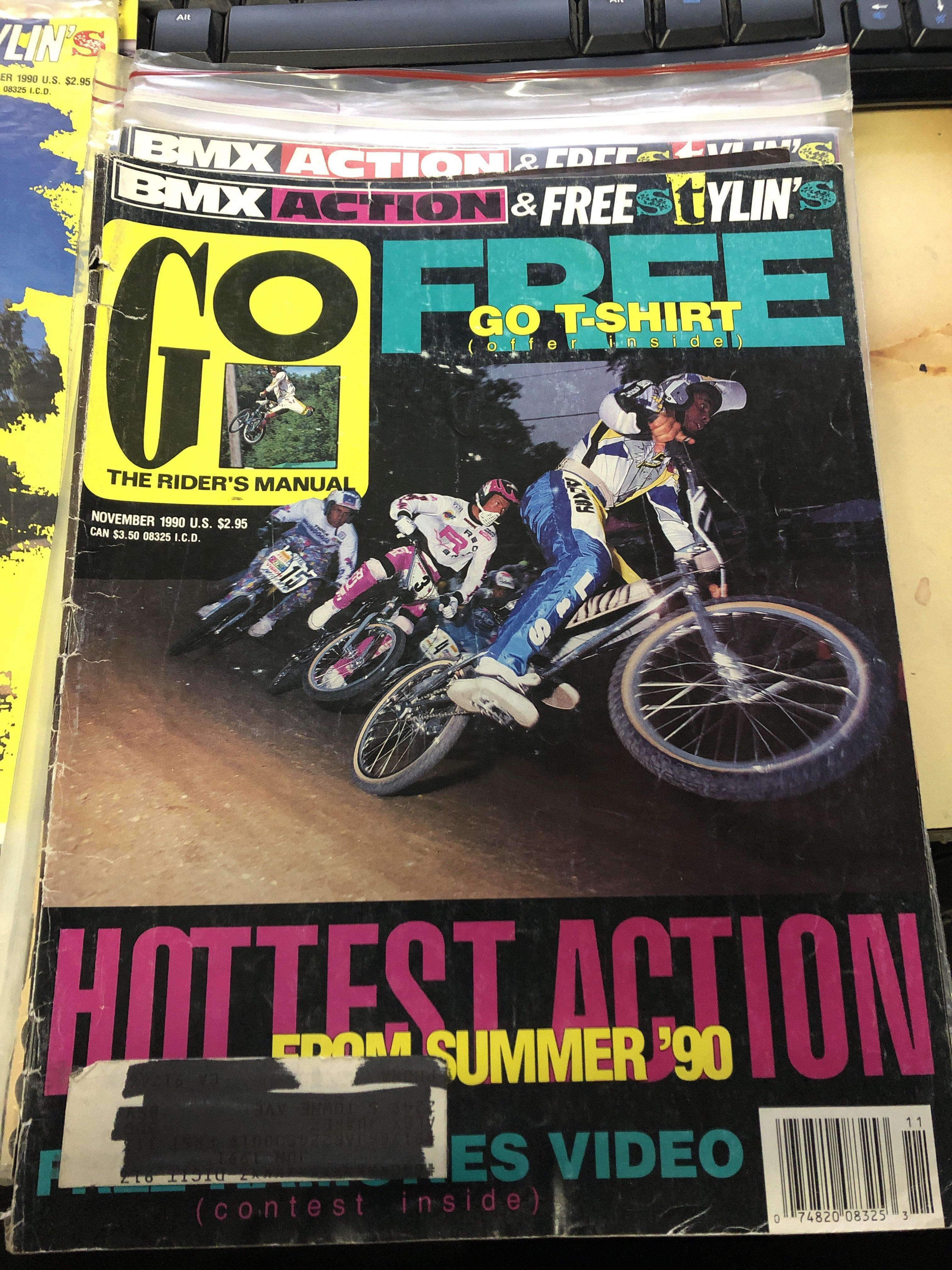 Go bmx magazine 1990 back issues - Image 3