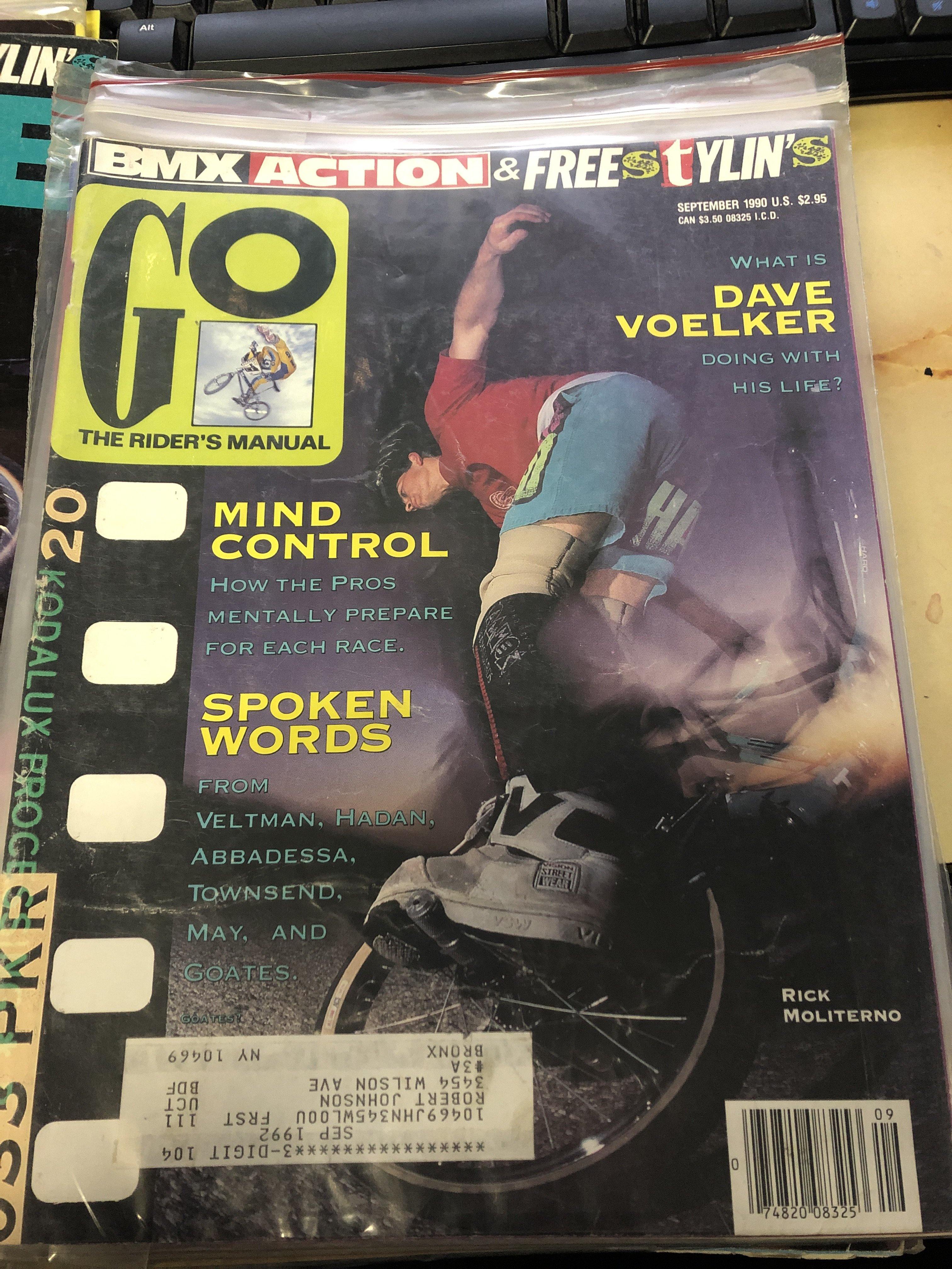 Go bmx magazine 1990 back issues - Image 4