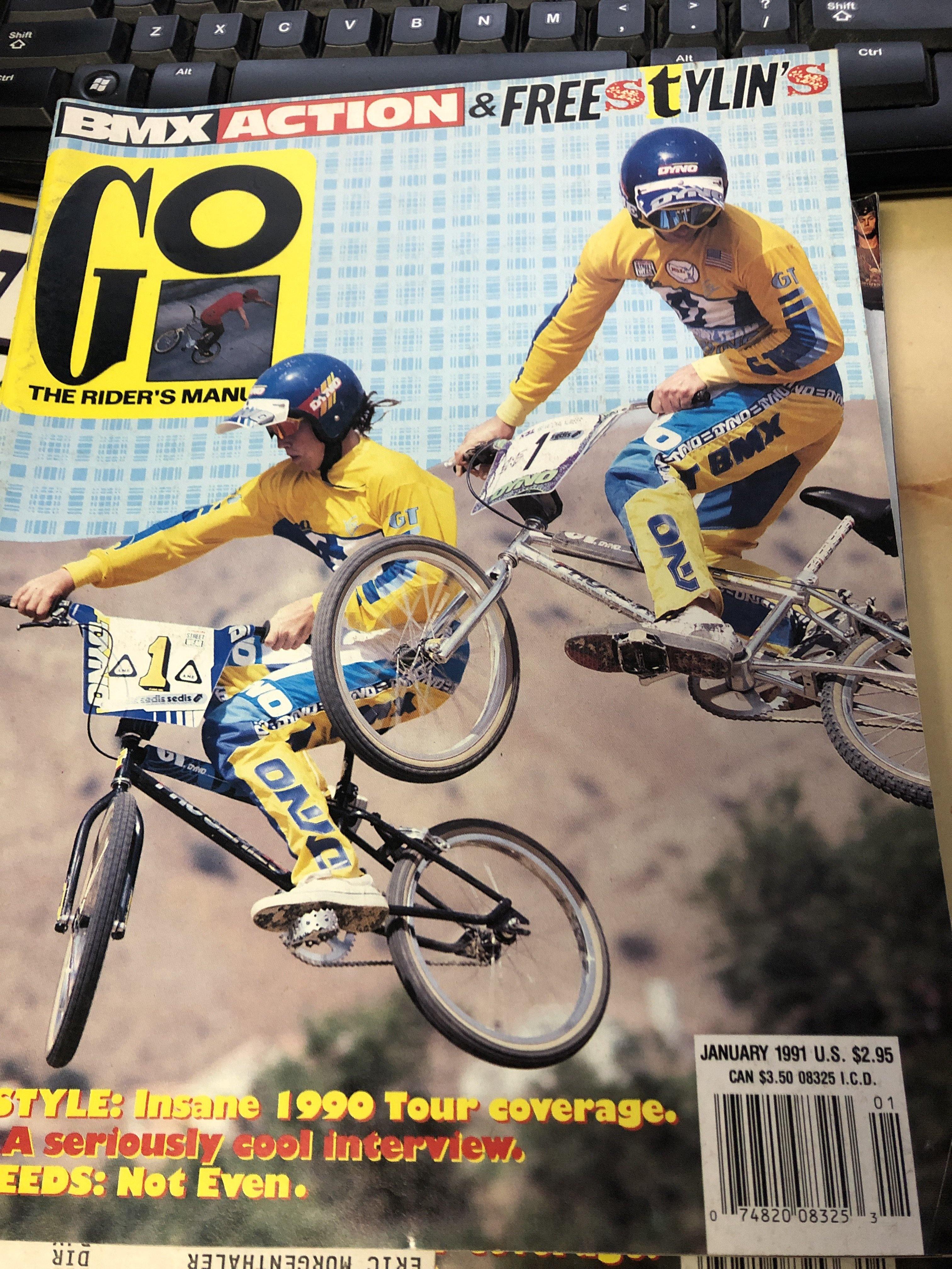GO BMX Magazine 1991 back issues