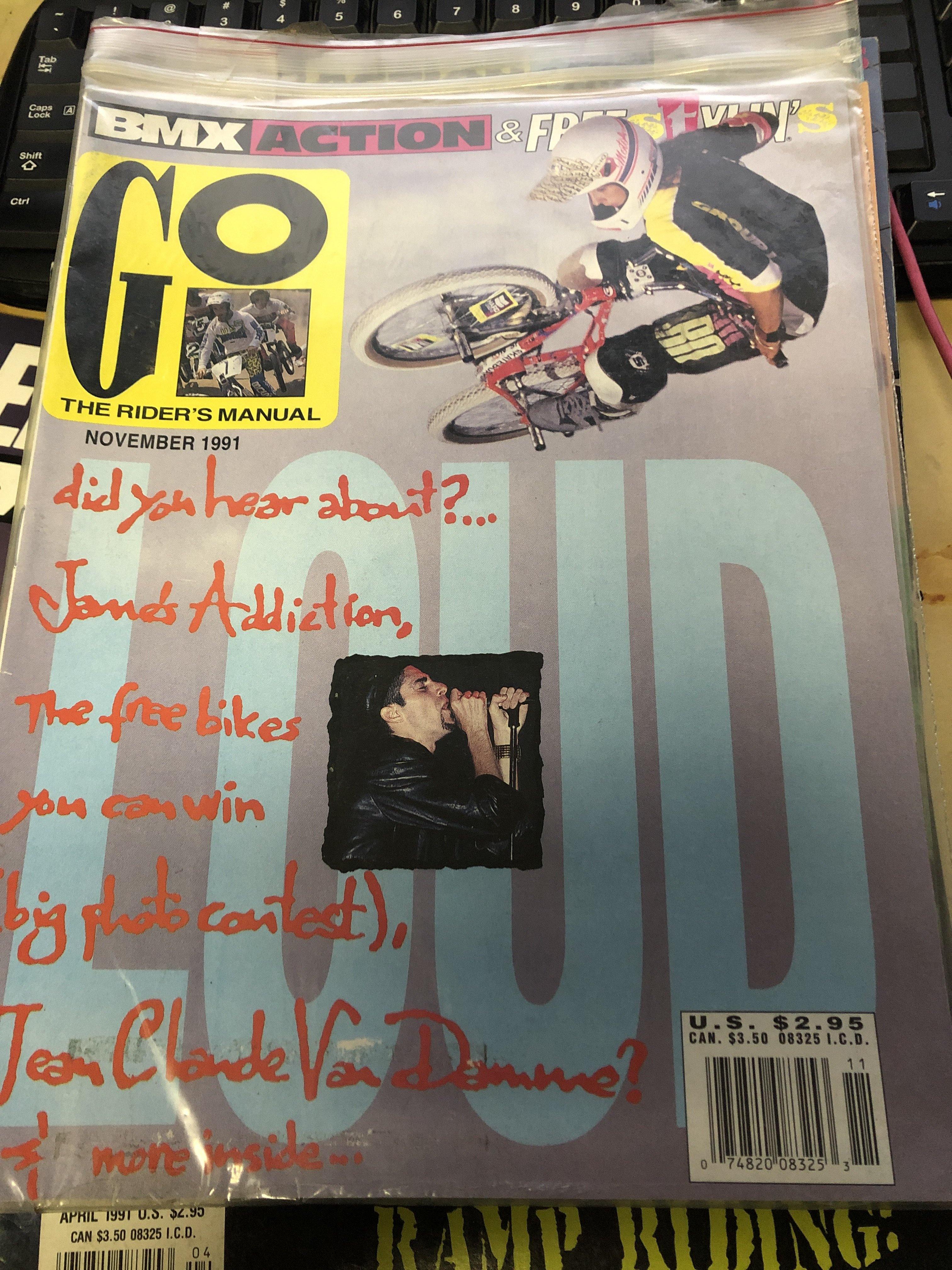 GO BMX Magazine 1991 back issues - Image 11