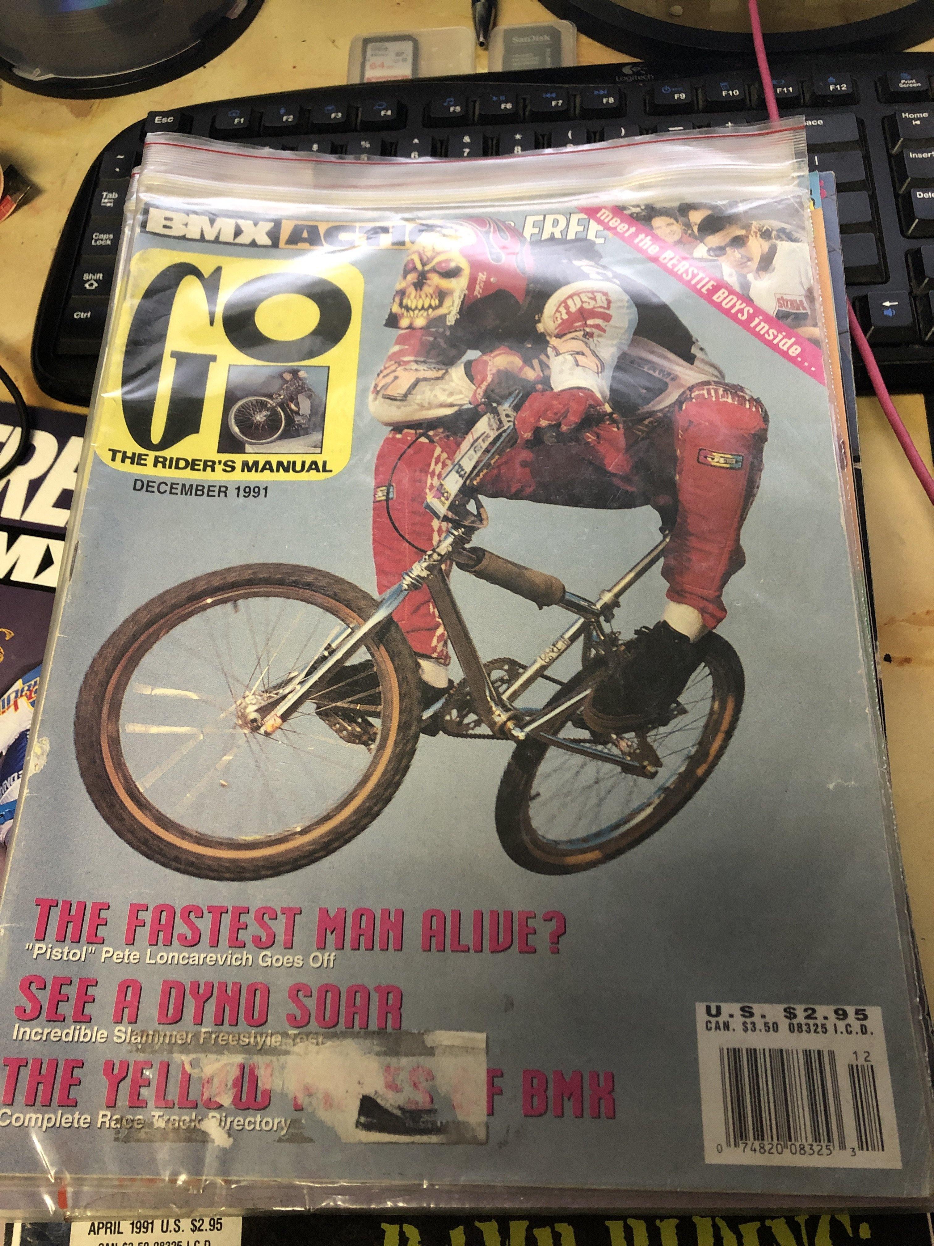 GO BMX Magazine 1991 back issues - Image 6