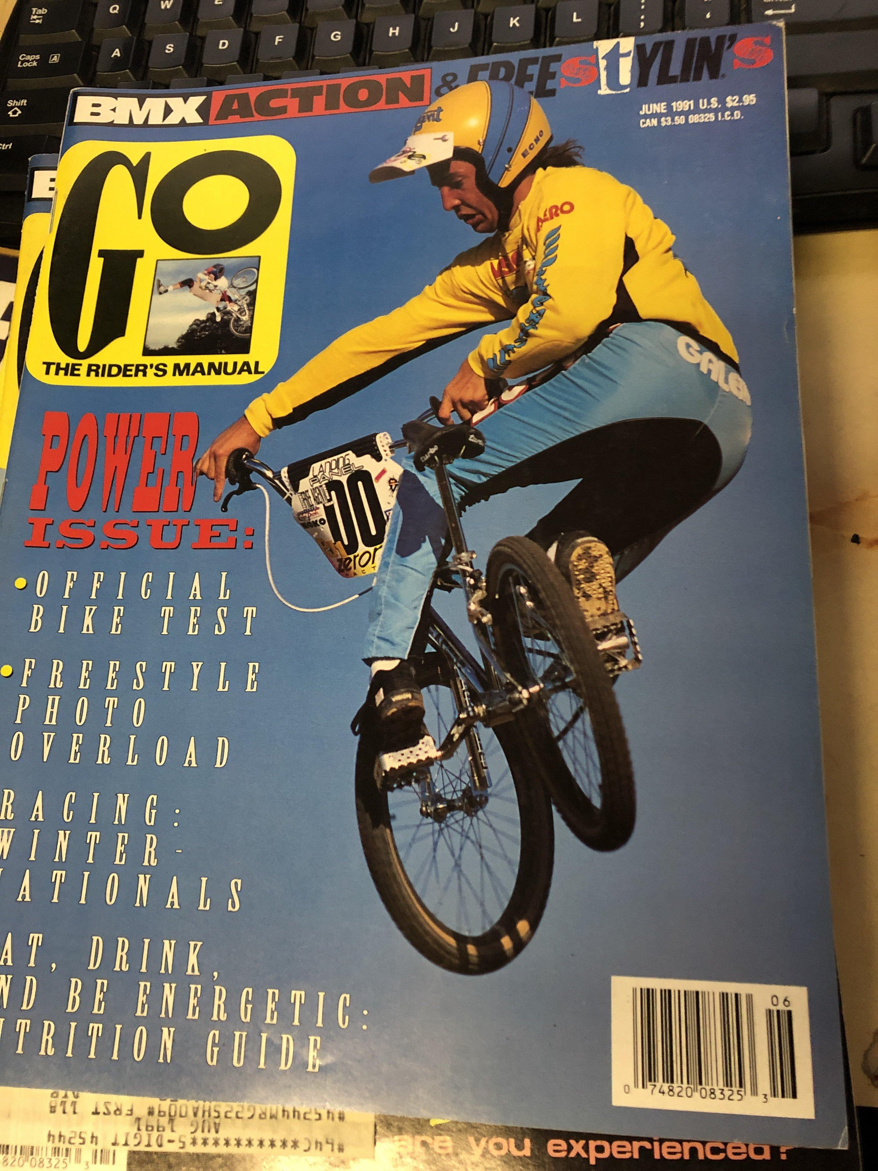 GO BMX Magazine 1991 back issues - Image 7