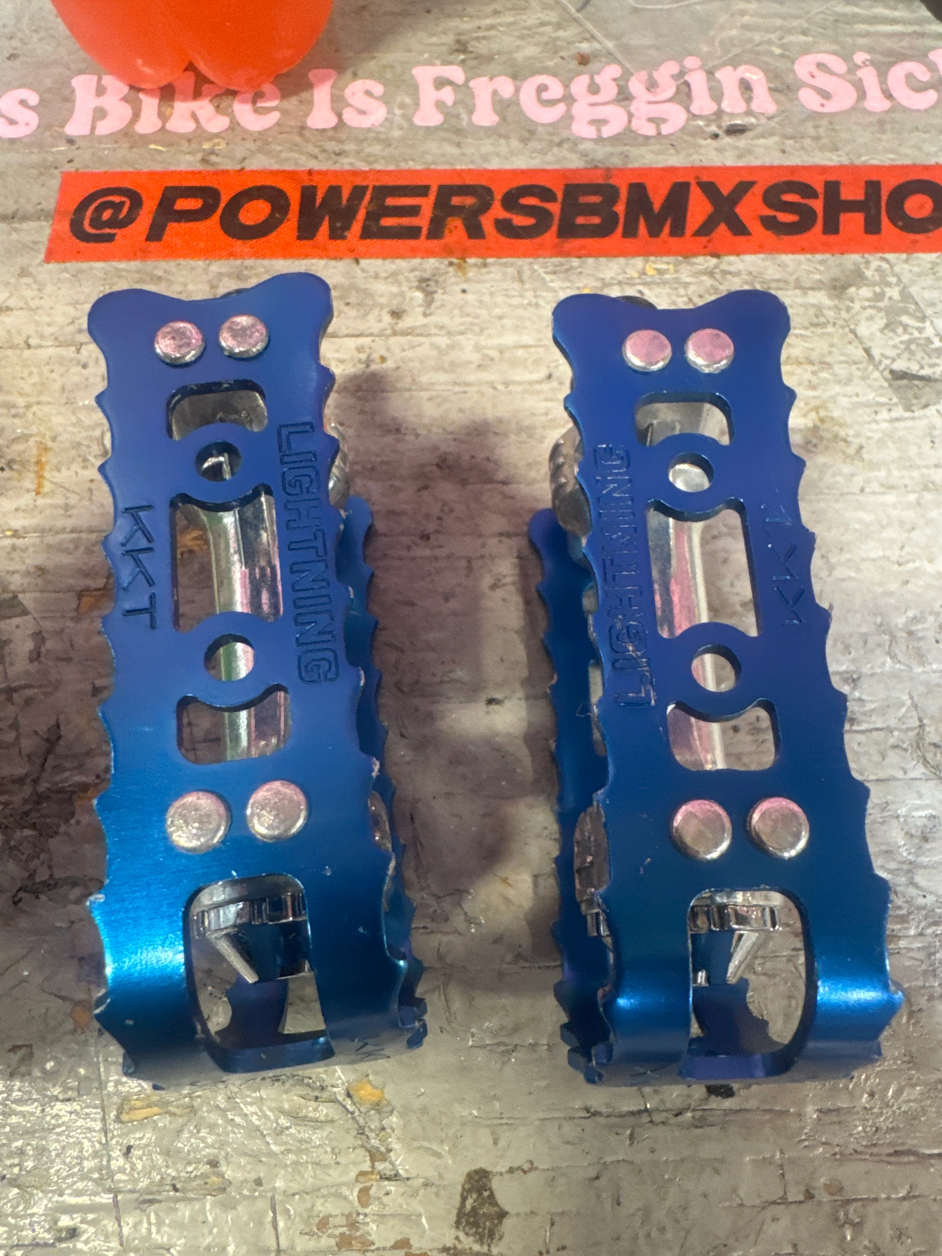 Kkt fmx Japan old school pedals - Image 2