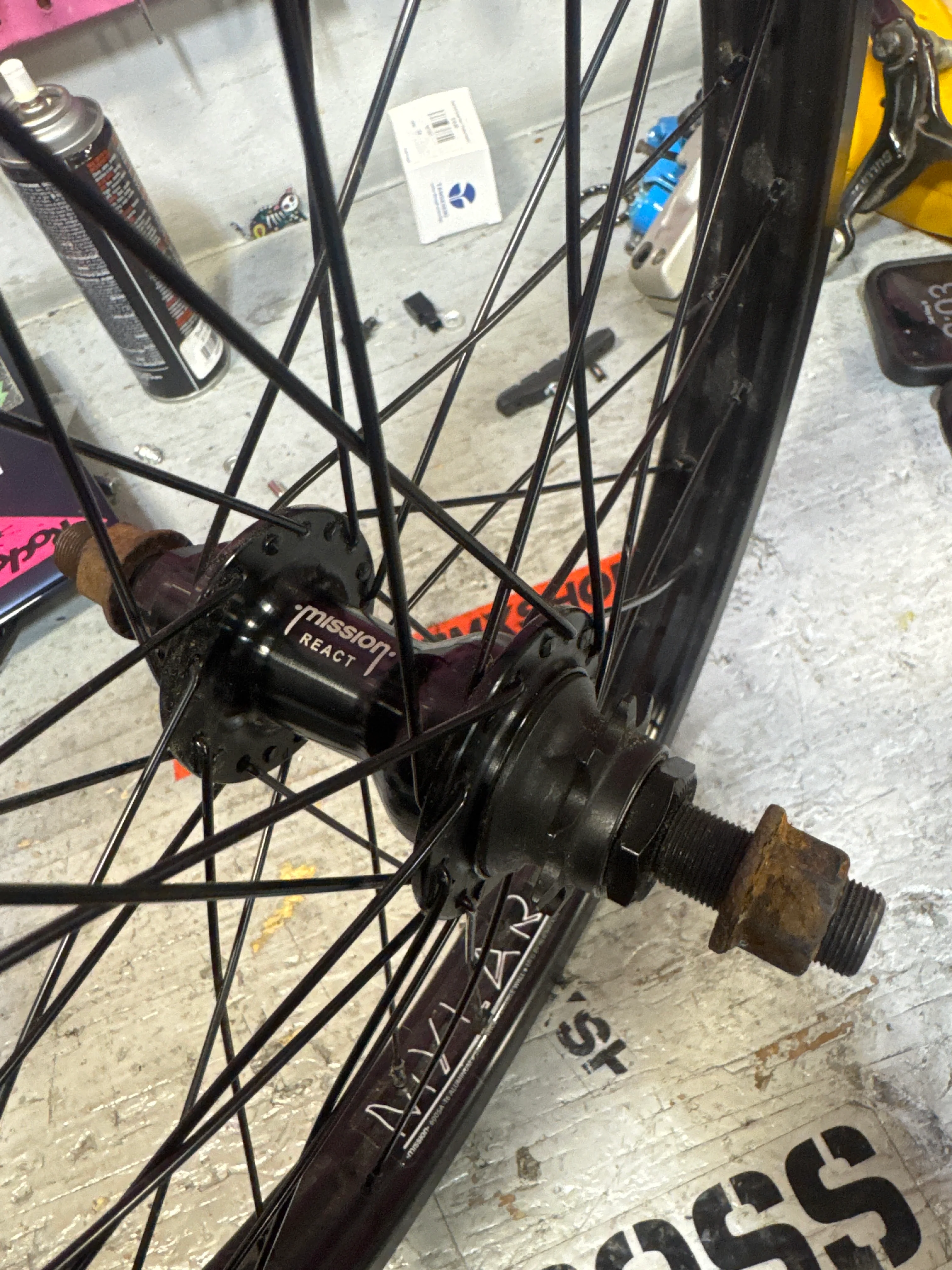 Mission react 18” rear wheel - Image 2