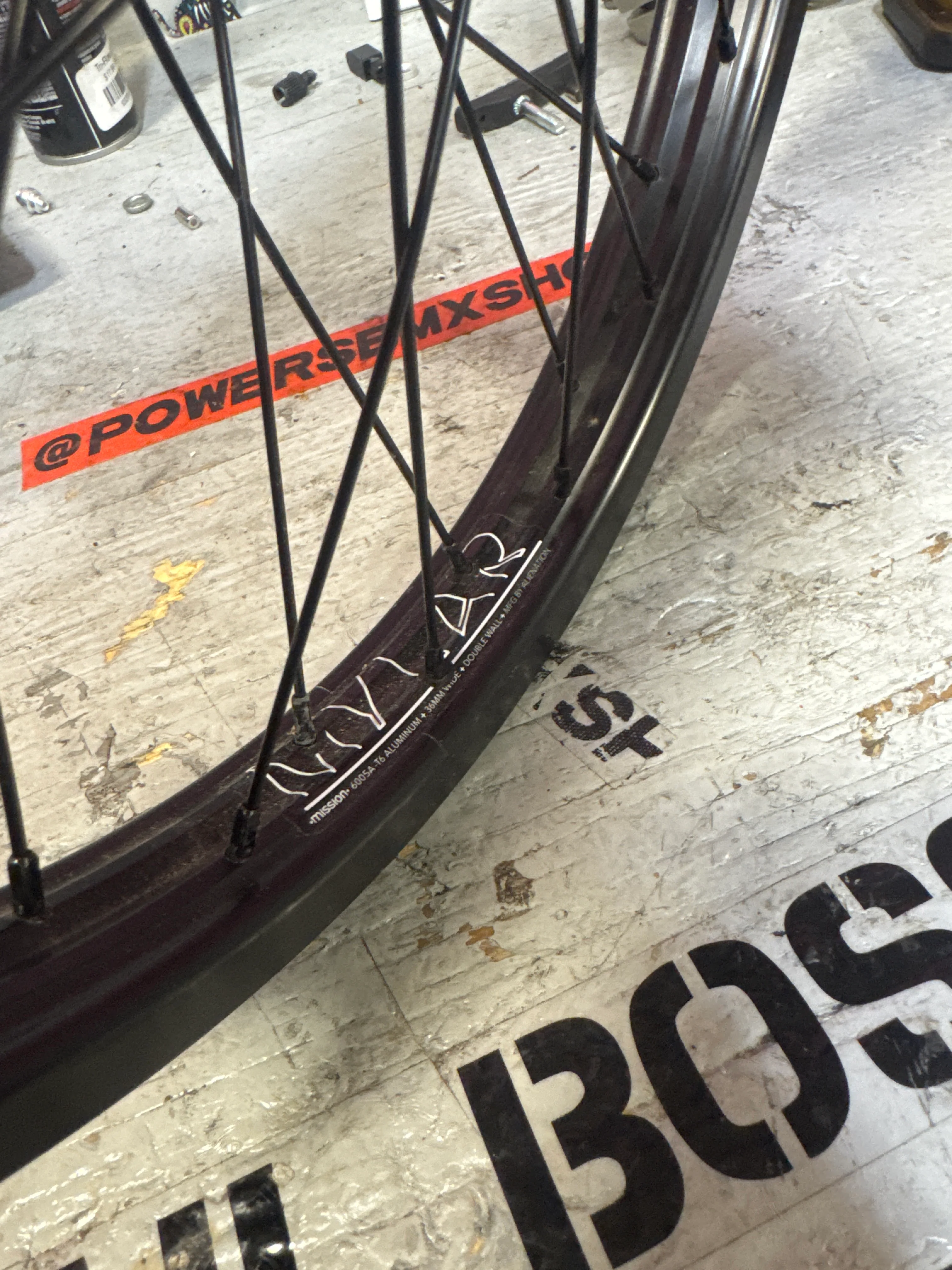 Mission react 18” rear wheel - Image 3