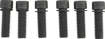 Odyssey Stem Bolt Set 6 Piece Black