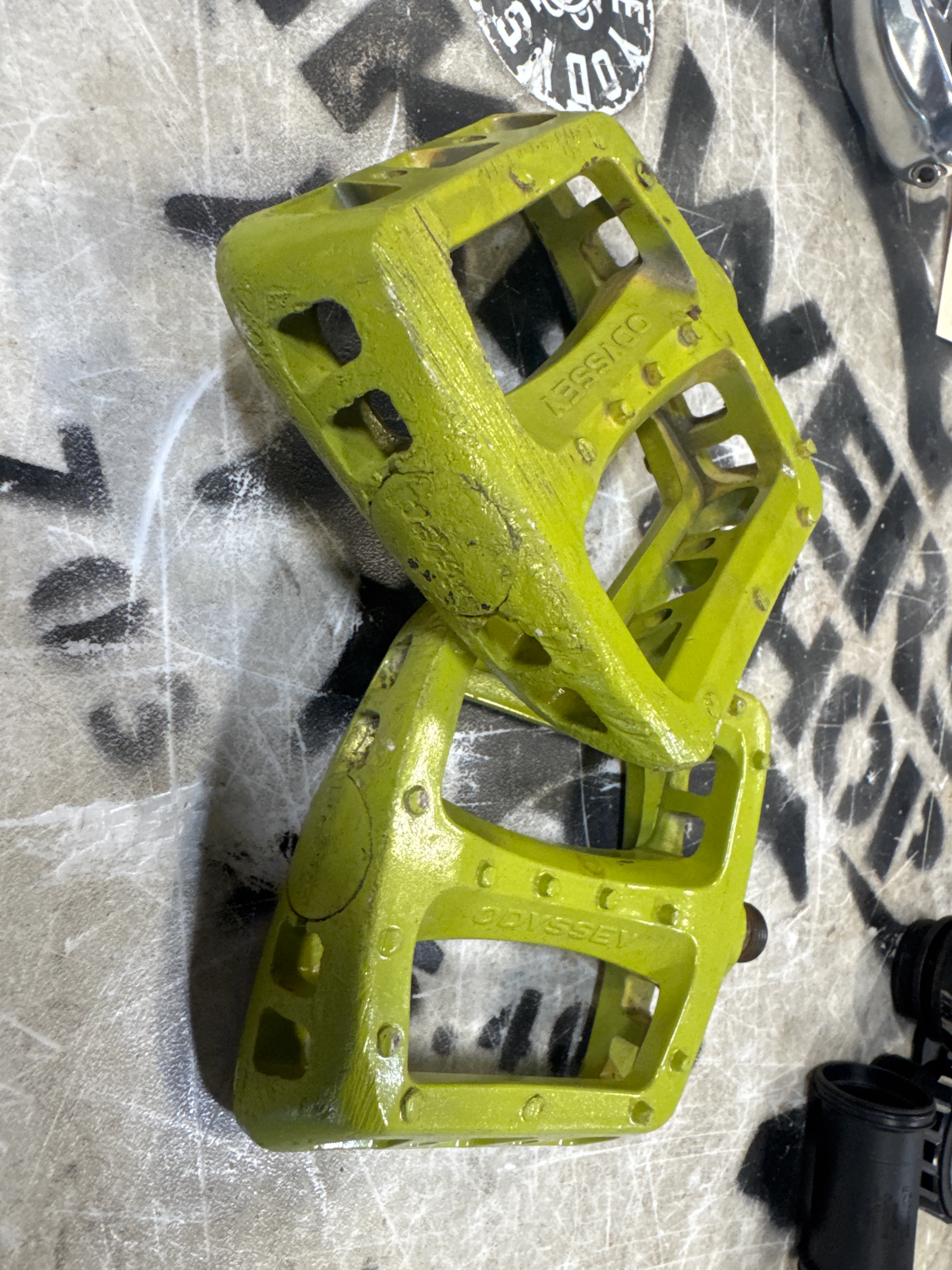 odyssey twisted pc painted green