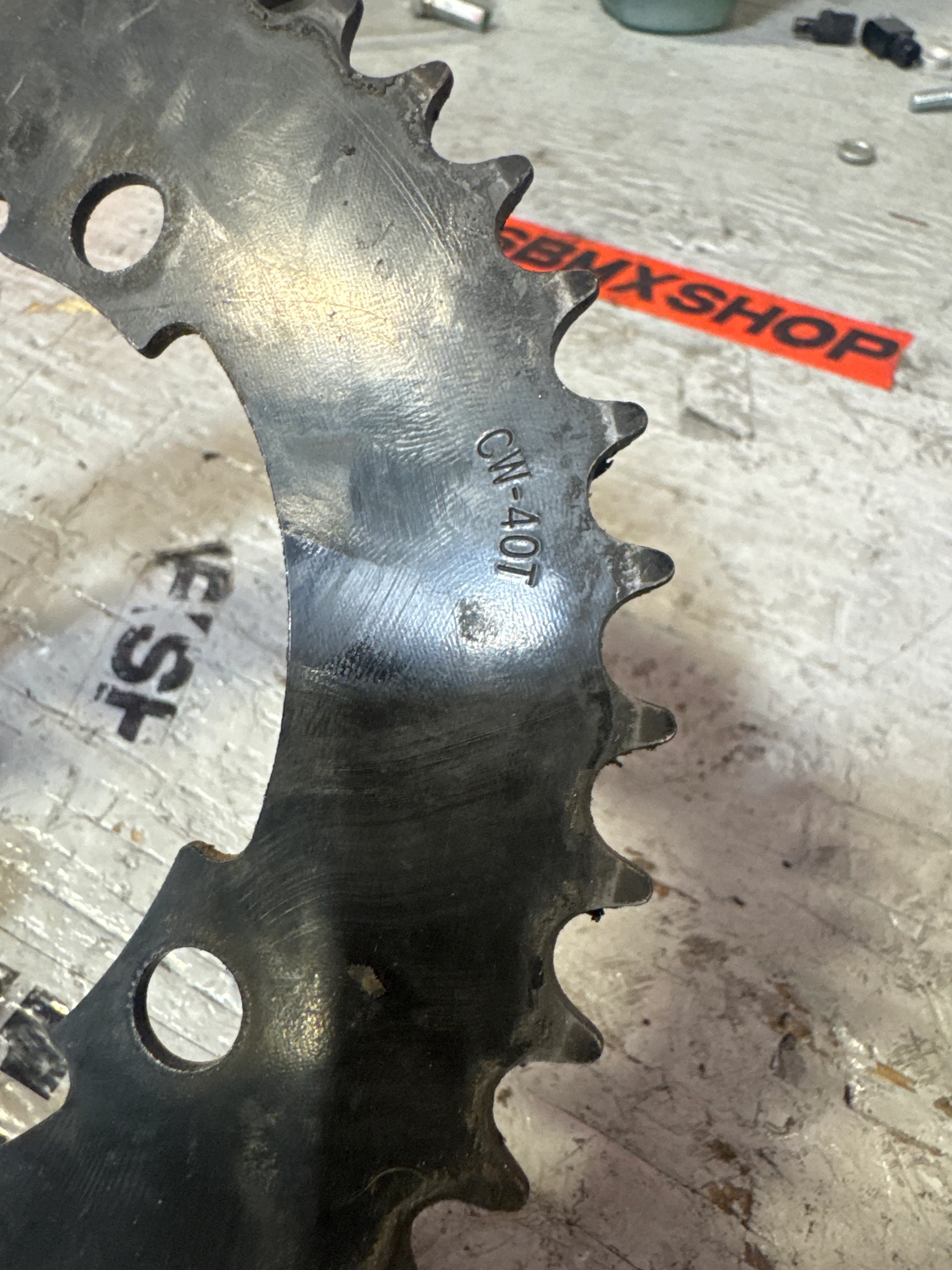 Oem steel 40t 4b sprocket - Image 2