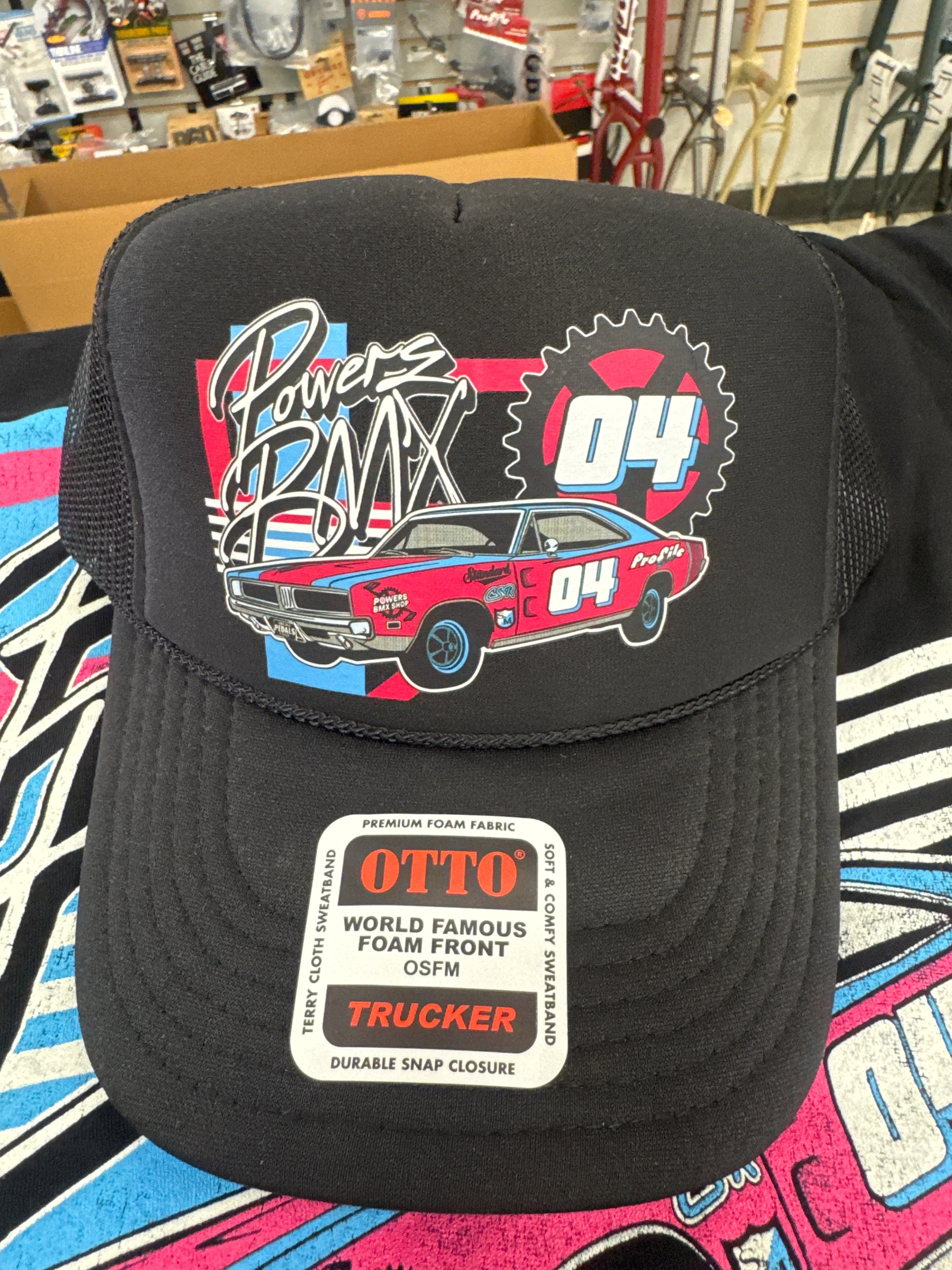 Powers bmx nascar mesh hat - Image 2