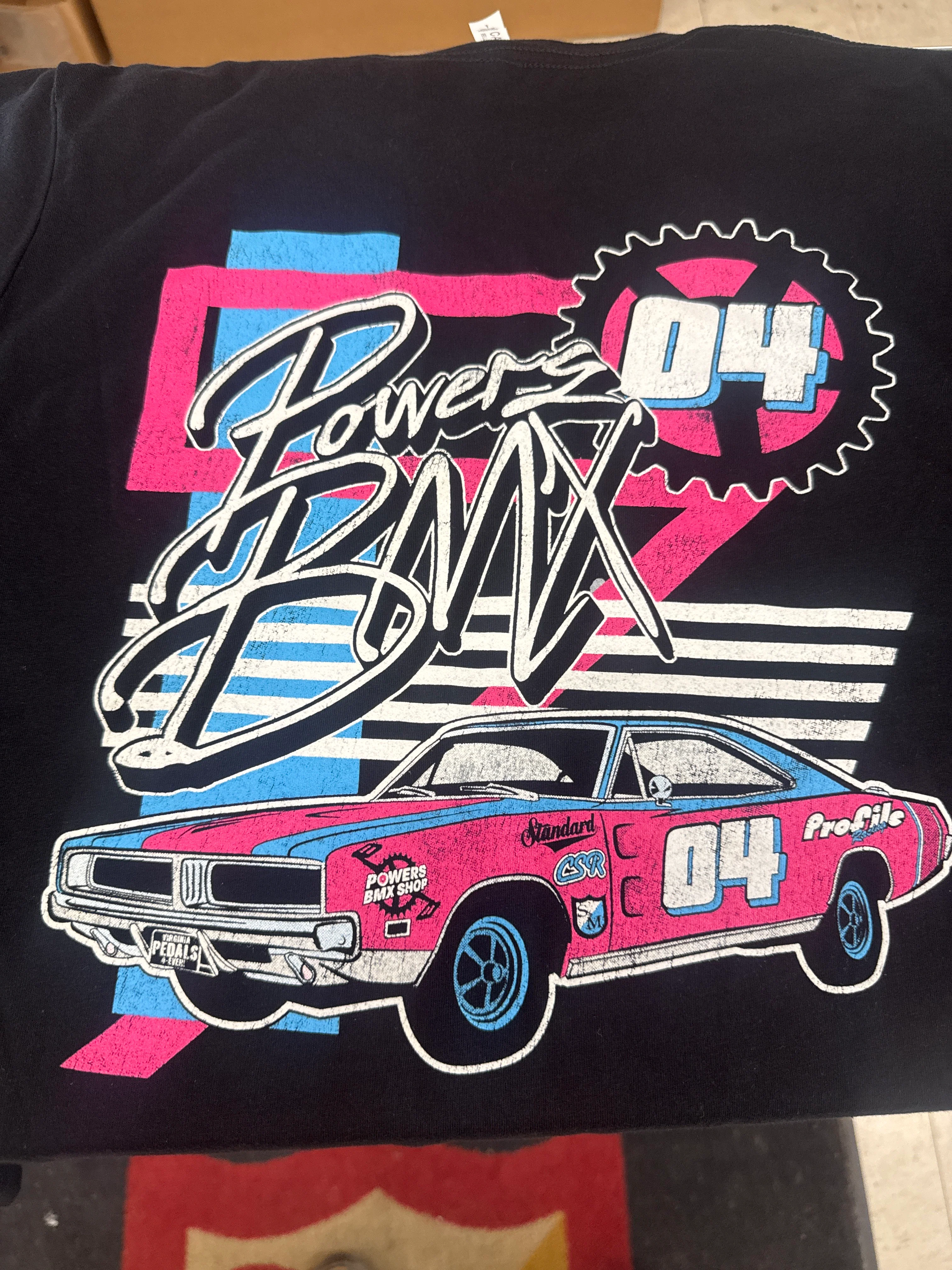 Powers bmx nascar shirt