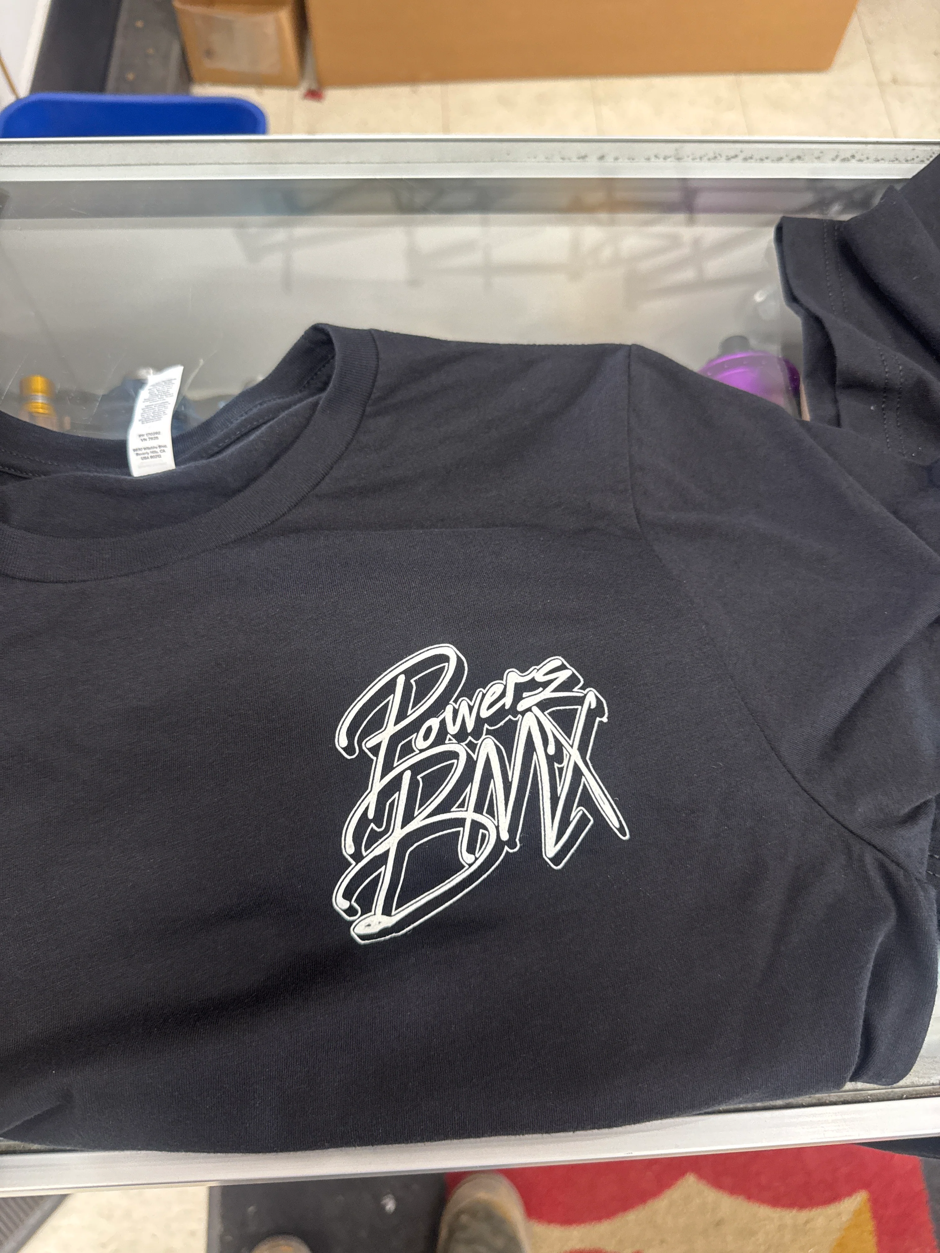 Powers bmx nascar shirt - Image 3