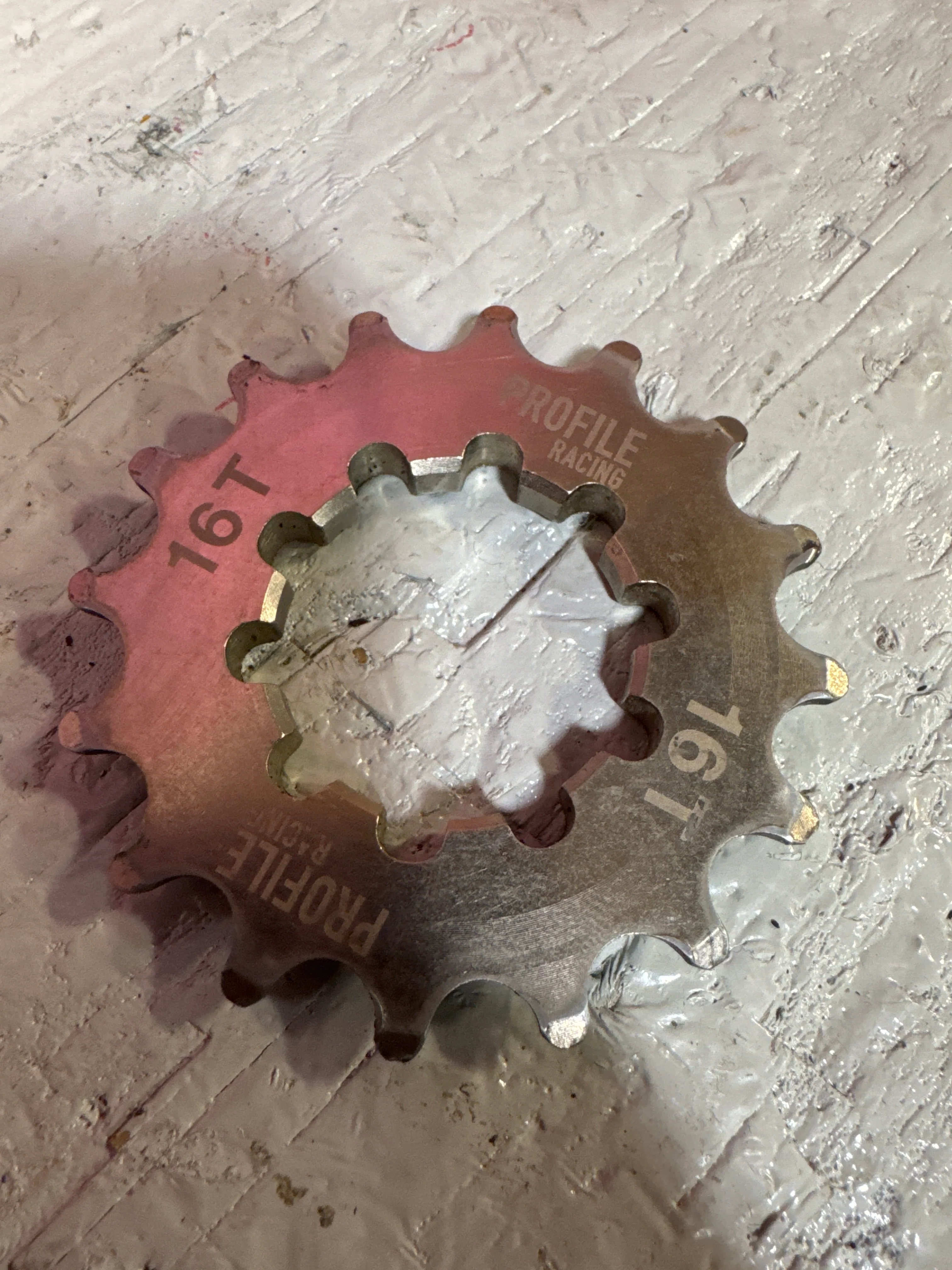profile 16t steel cog