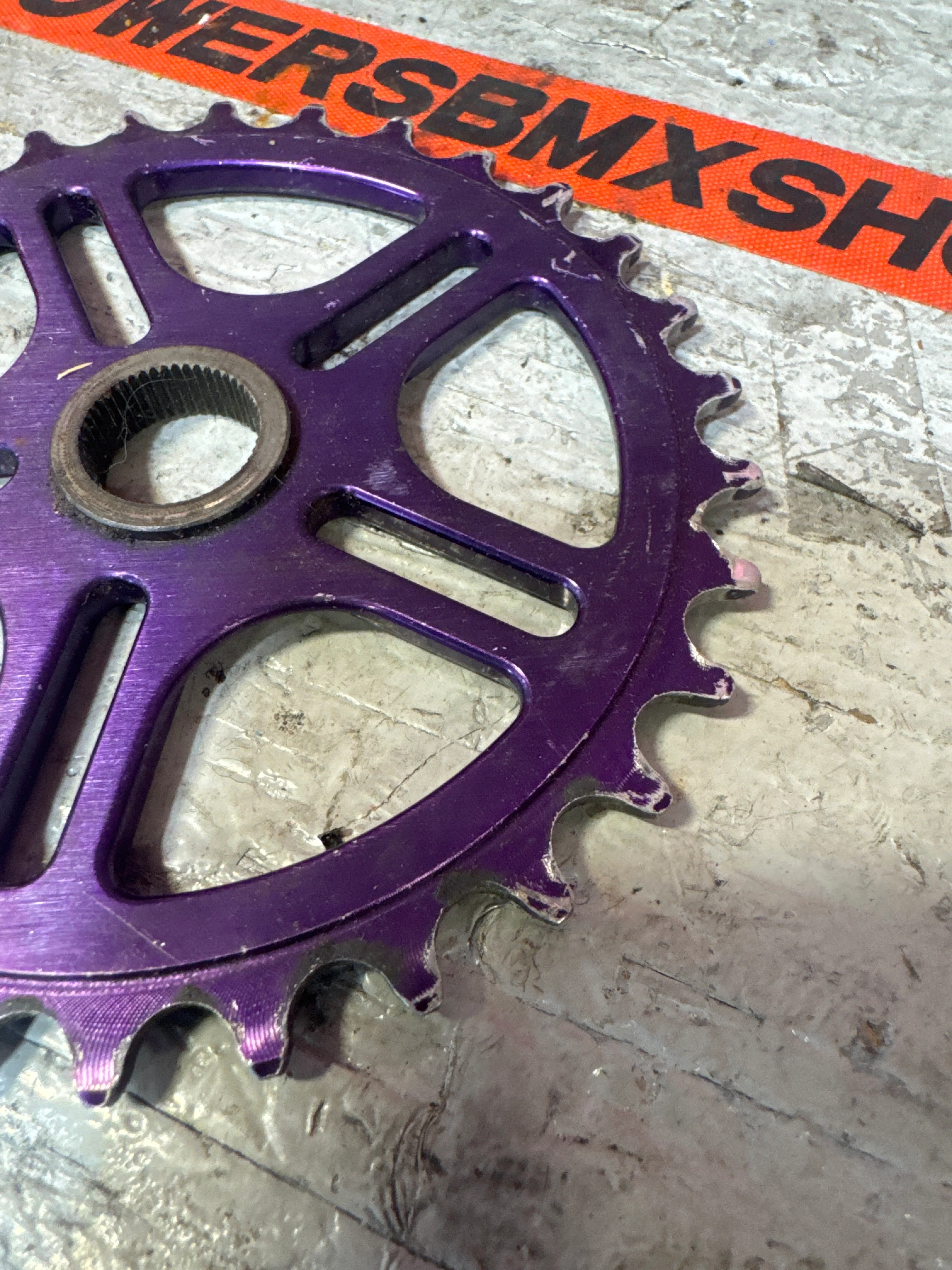 Profile 19mm spline 30t purple - Image 2