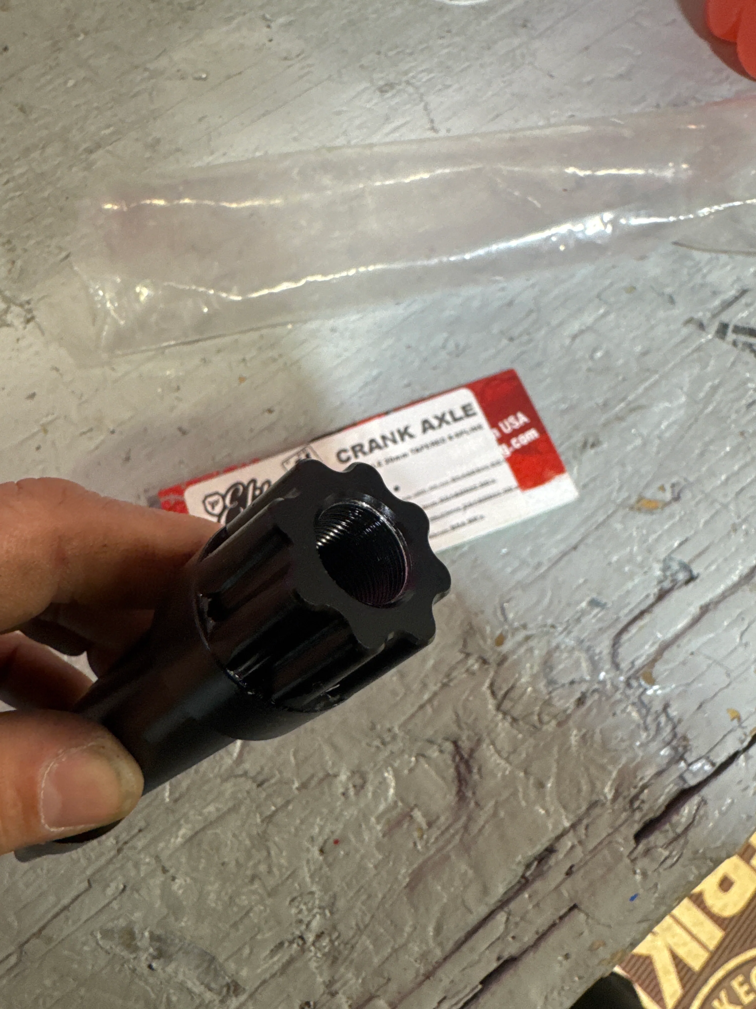 Profile elite AL 147mm mtb spindle - Image 2