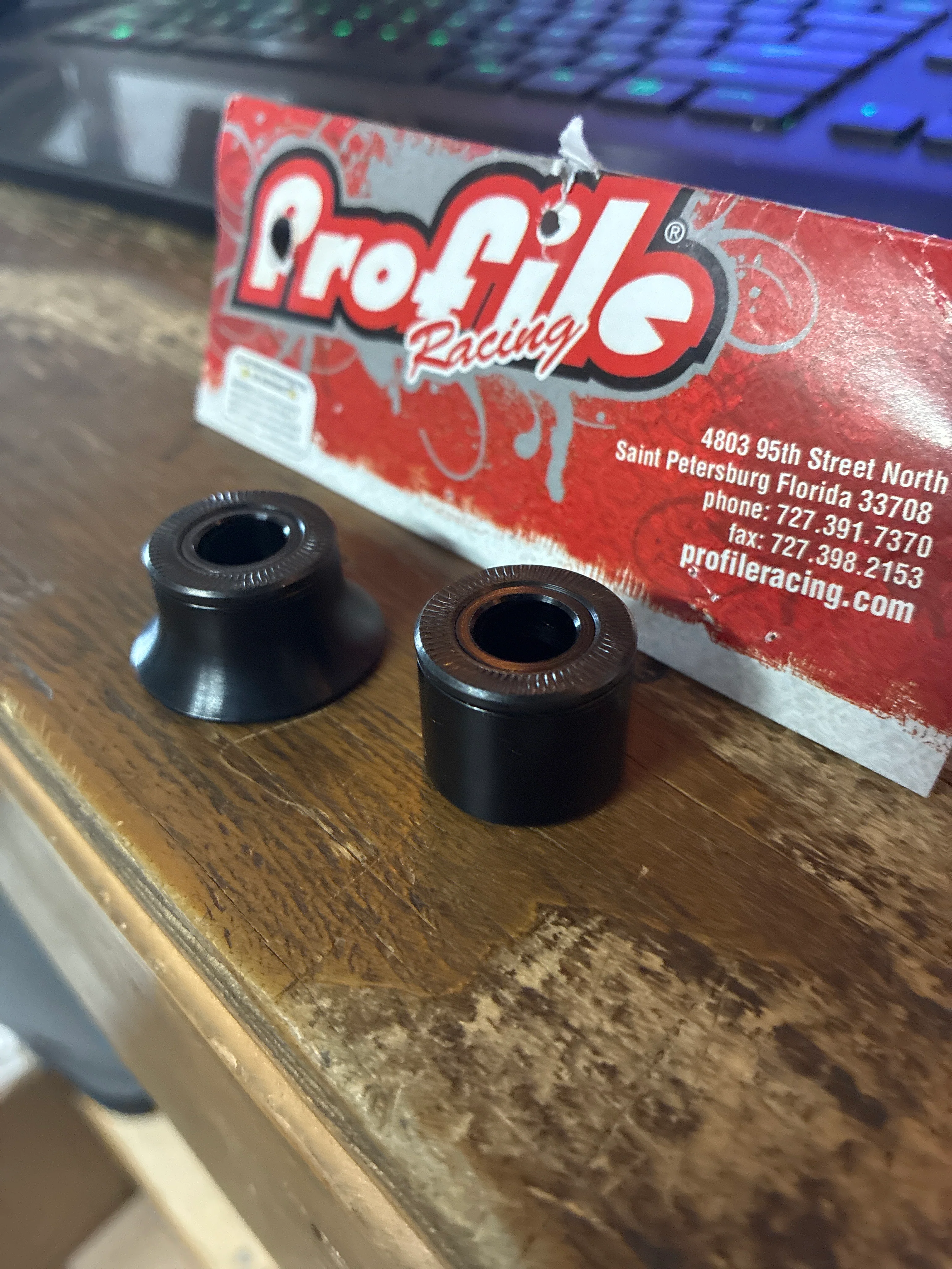 Profile Racing ELITE MTB CASSETTE HUB CONE SPACERS - Image 2