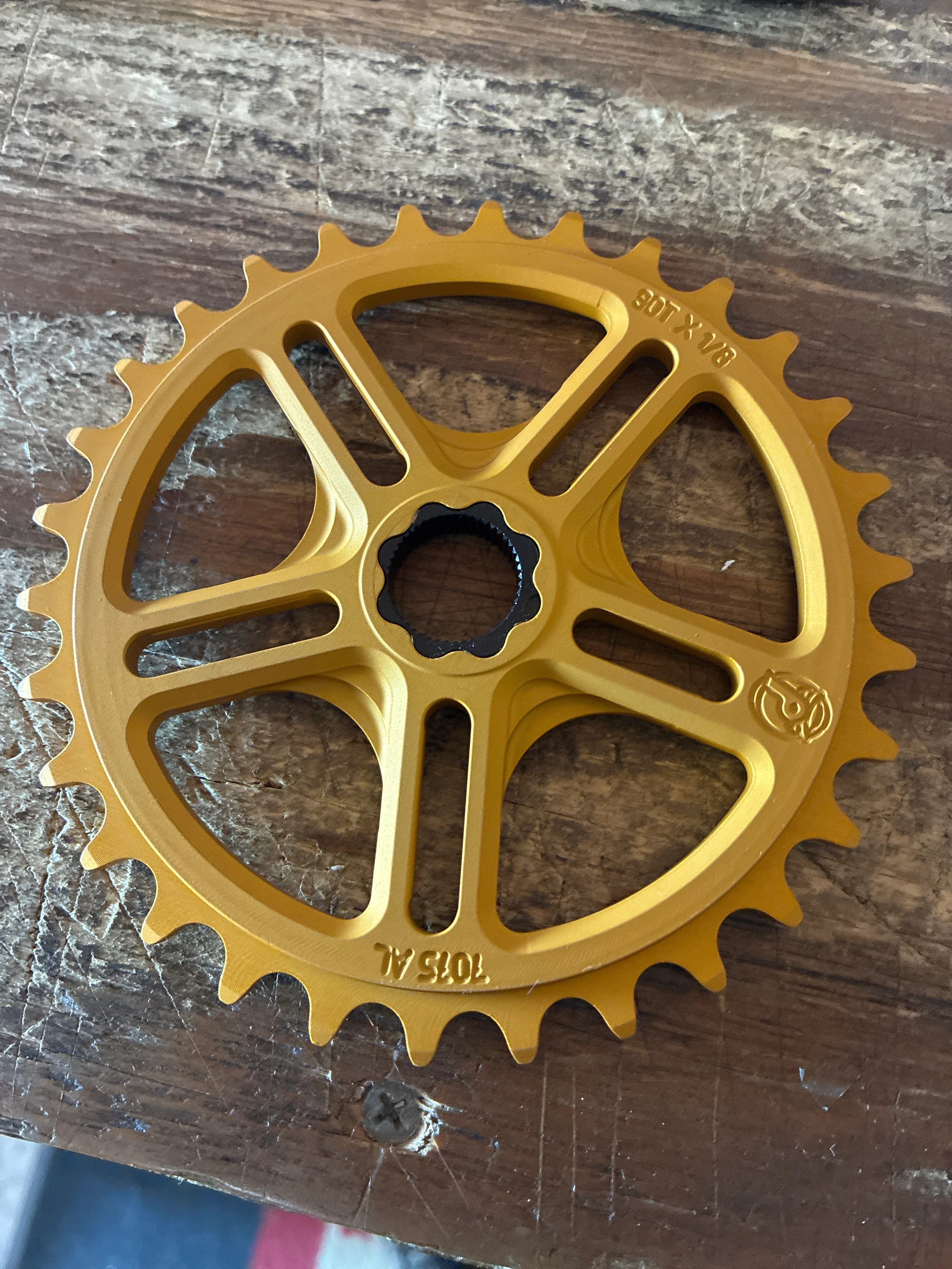 Profile racing pa matte gold 19m spline drive