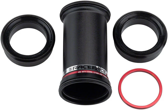 Race Face CINCH BB92 Bottom Bracket: 41mm ID x 92mm Shell x 30mm Spindle, Double Row Bearing, External Seal - Image 2