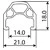 Crupi Rhythm 28h Rim - Image 5